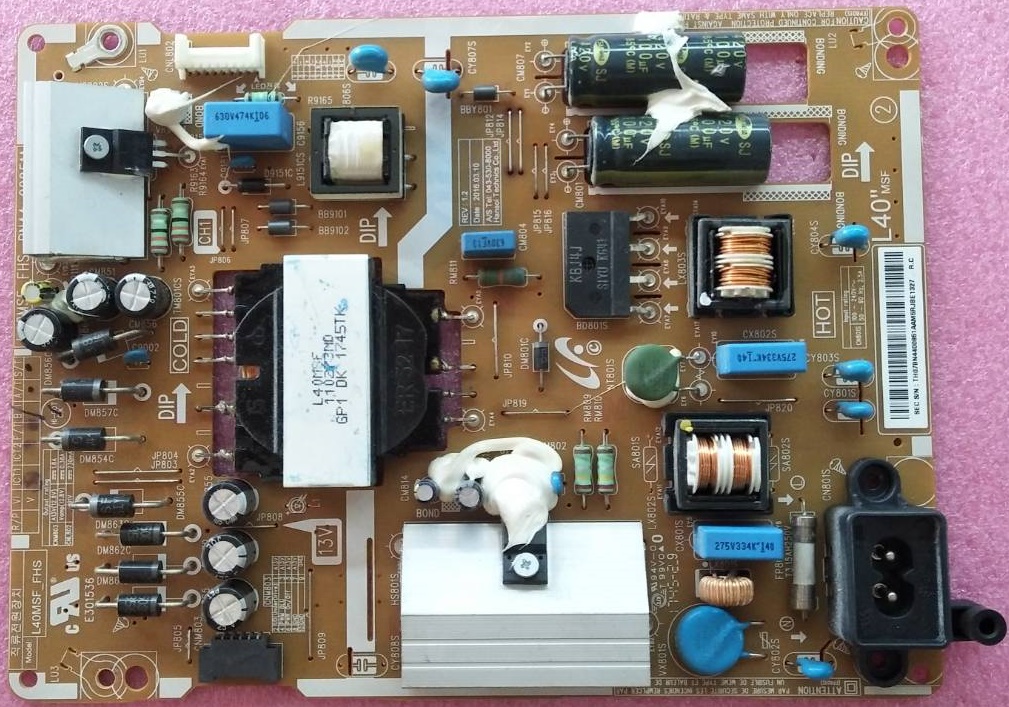 ซัพพลายทีวีซัมซุง SAMSUNG มือสองถอดจากเครื่องพร้อมใช้งาน พาร์ท BN44-00851A รุ่น HG40AE460SK HG40AE570SK UA40J5000AK UA40M5100AK