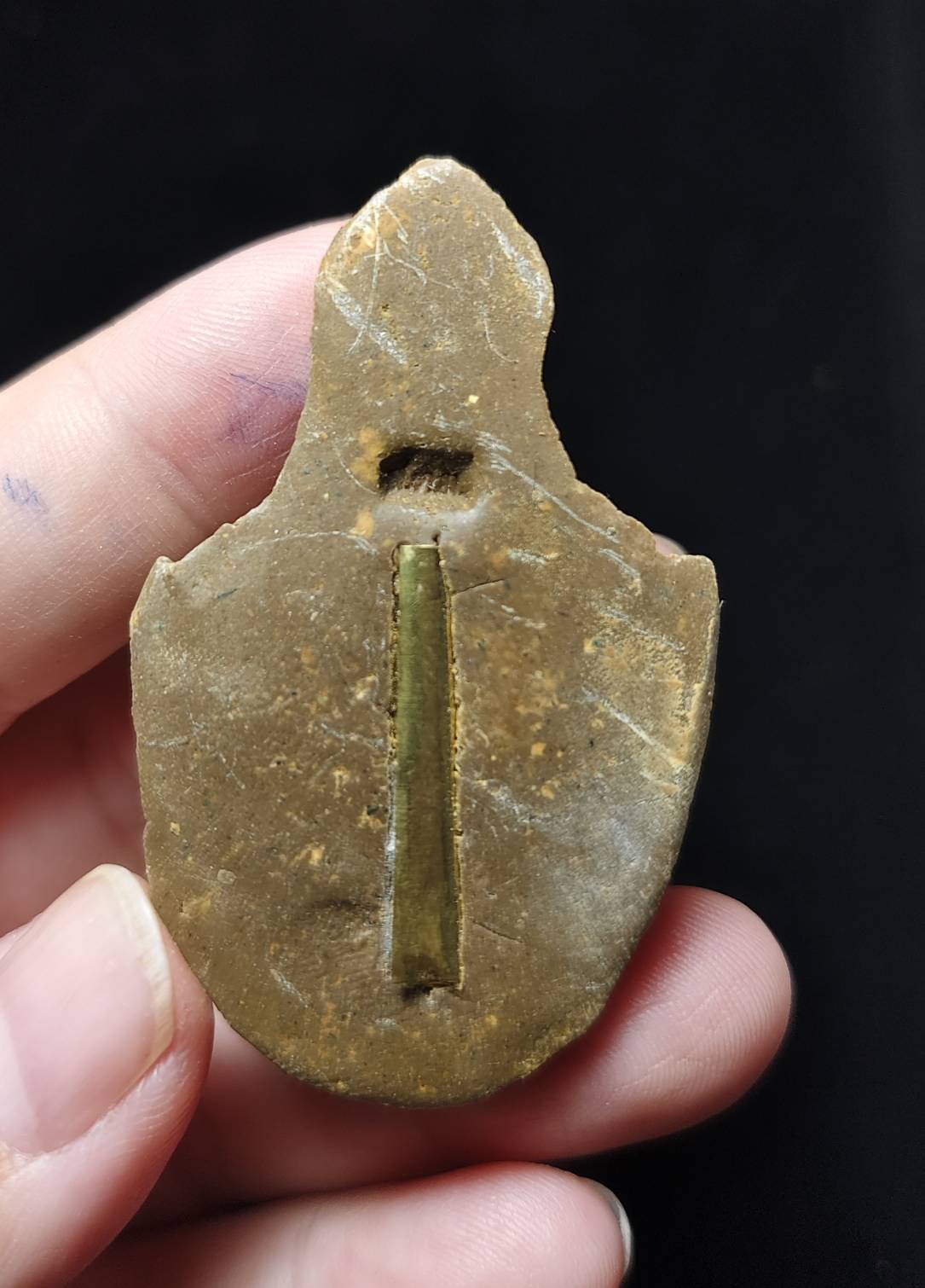 เศียรพ่อแก่ บรมครูแห่งสรรพวิชา (หลังฝังตะกรุดทองเหลือง) พระมหาวารินทร์ วัดสันต้นหมื้อ จ.เชียงใหม่