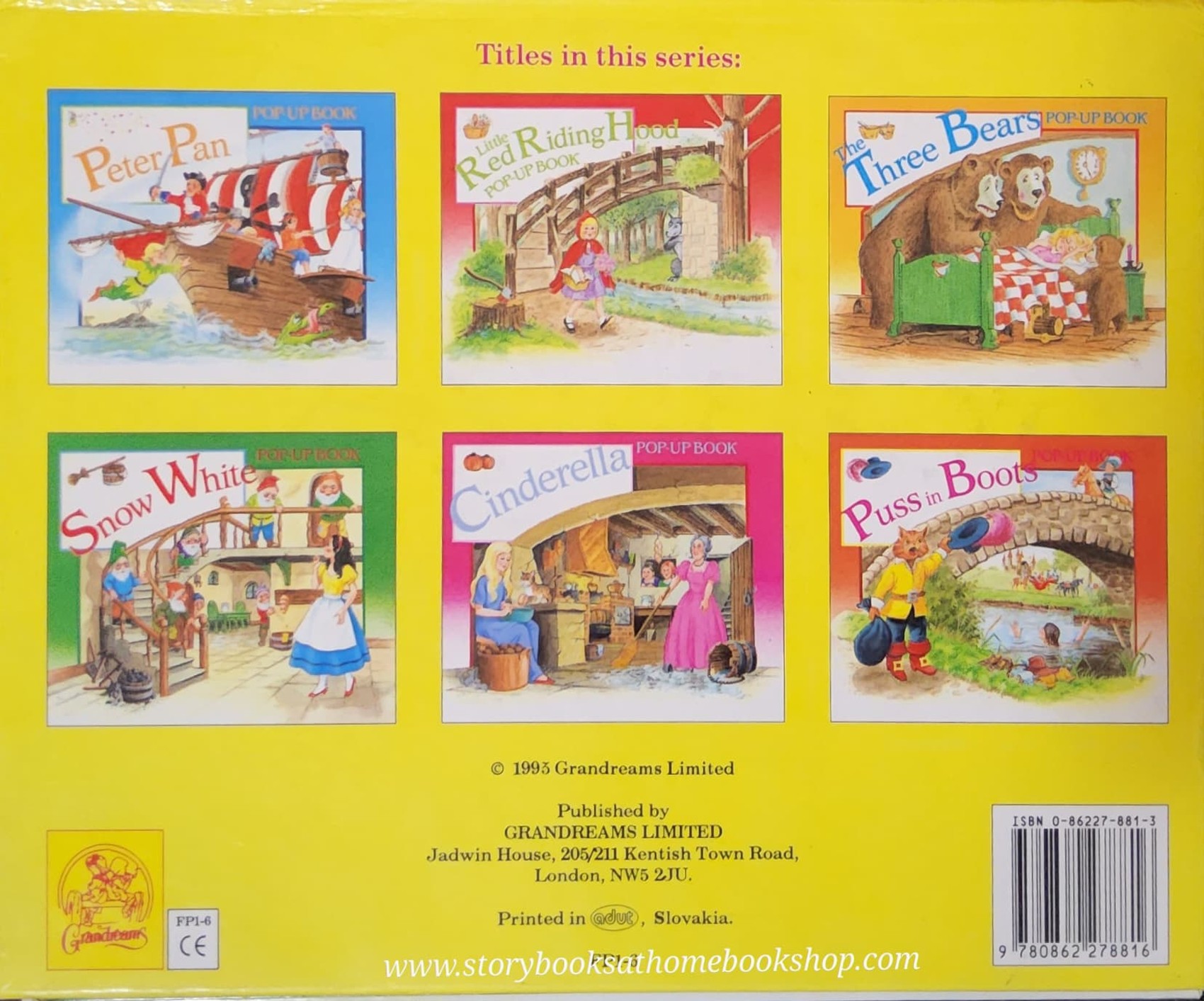 หนังสือนิทานปกแข็ง** 🍅🍓POP-UP PUSS IN BOOTS