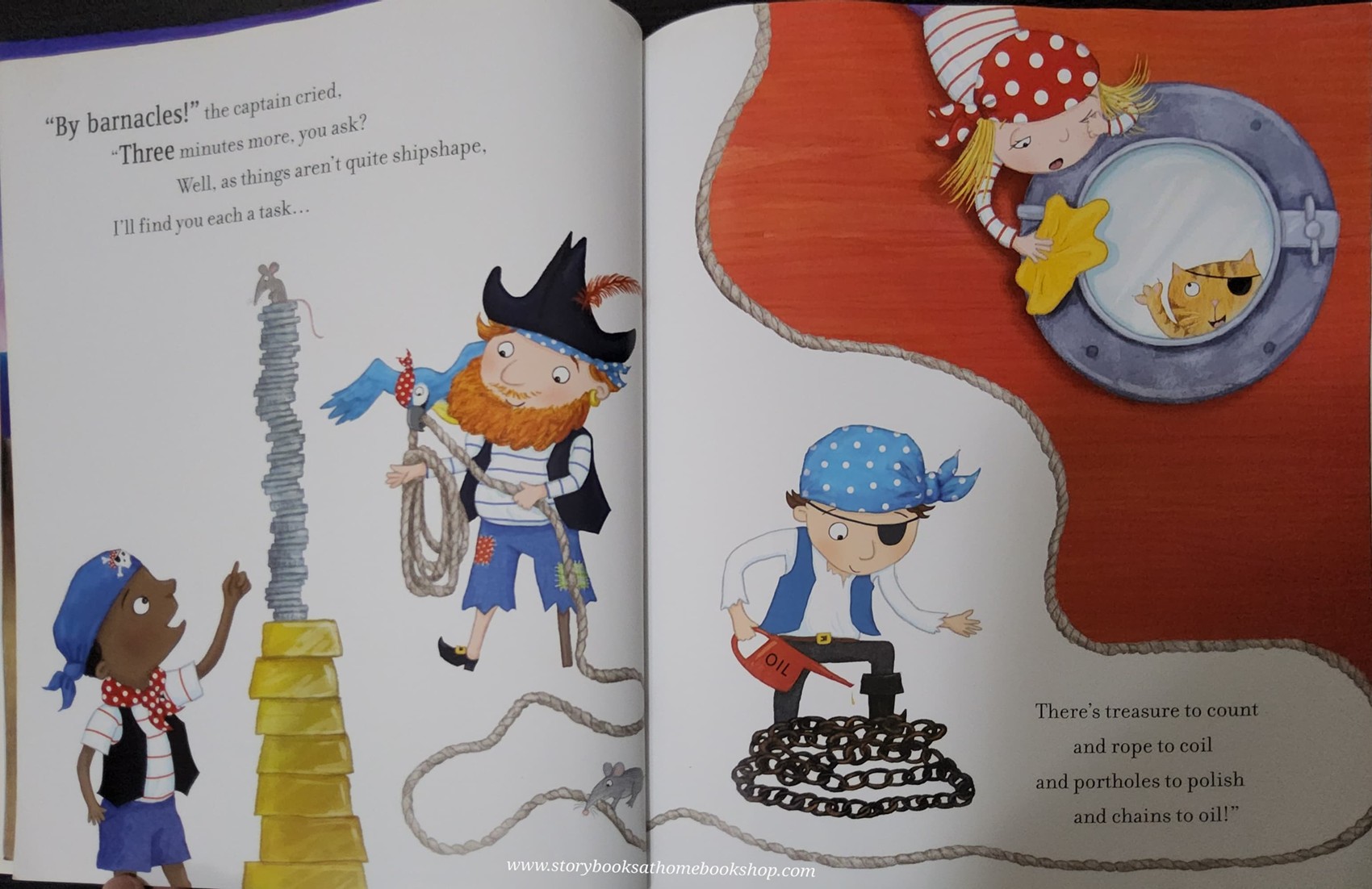 หนังสือนิทานปกอ่อน** 🍅🍓SKULLABONES ISLAND FIVE MINUTES TO BED!