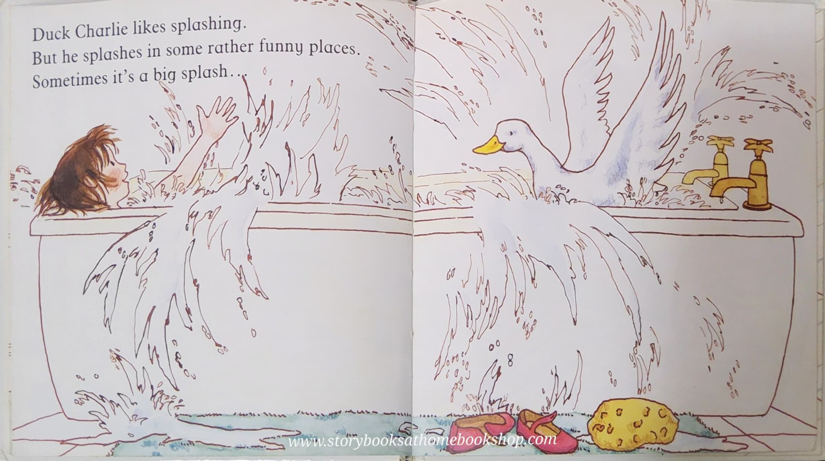 หนังสือนิทานปกแข็ง** 🍅🍅DUCK CHARLIE BY JANE JOHNSON