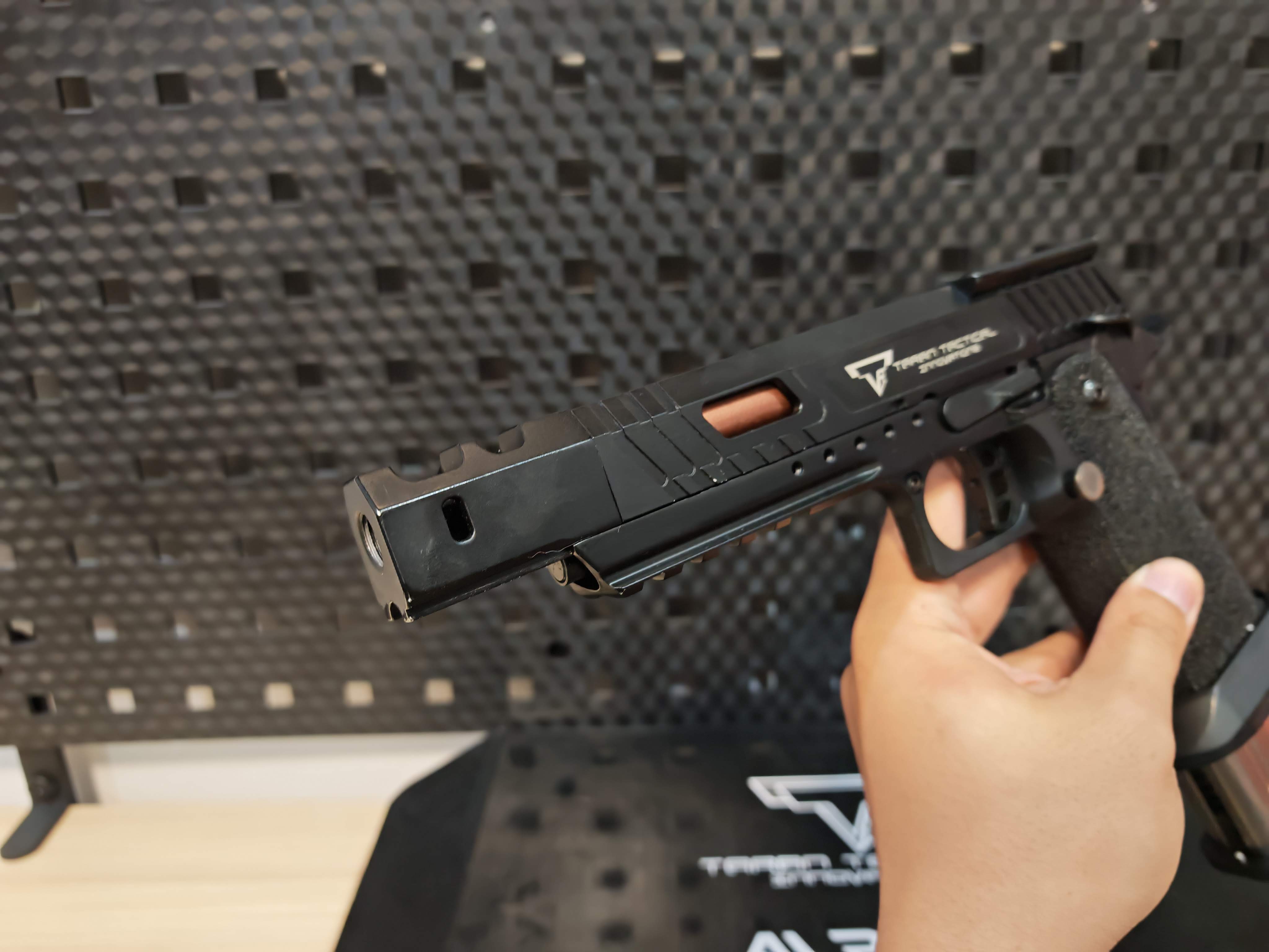 Army Armament R601-3 TTI Combat Master Alpha GBB BB Gun บีบีกัน Airsoft Gun ปืนอัดลม ปืนสั้นแก๊ส มือสอง