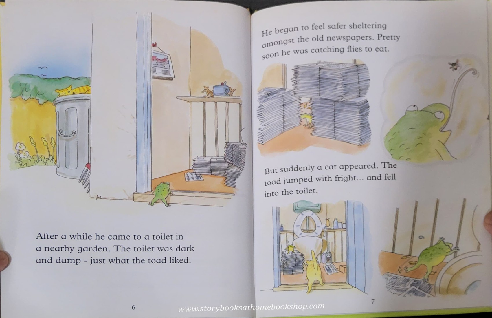 หนังสือนิทานปกแข็ง** 🍅🍅THE TOAD IN THE HOLE by Kipchak Johnson