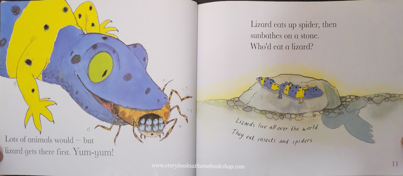 หนังสือนิทานปกอ่อน** 🍅🍅WONDERWISE YUM YUM! A BOOK ABOUT FOOD CHAINS