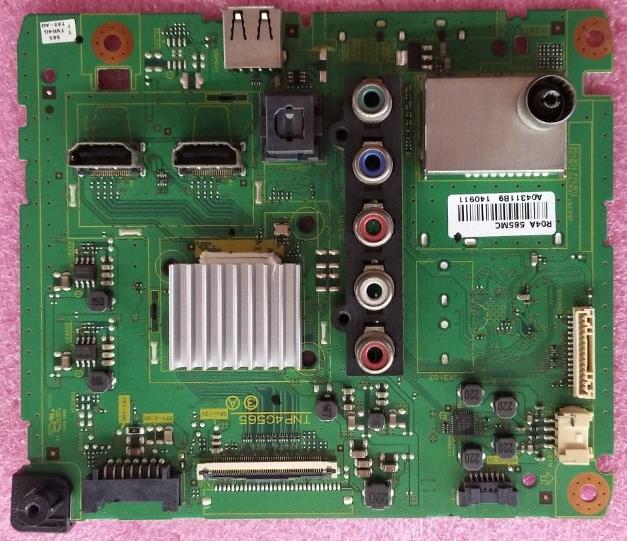 เมนบอร์ดทีวี Panasonic (พานาโซนิค) ของแท้ถอดจากเครื่อง ใช้กับรุ่น TH-50A410T