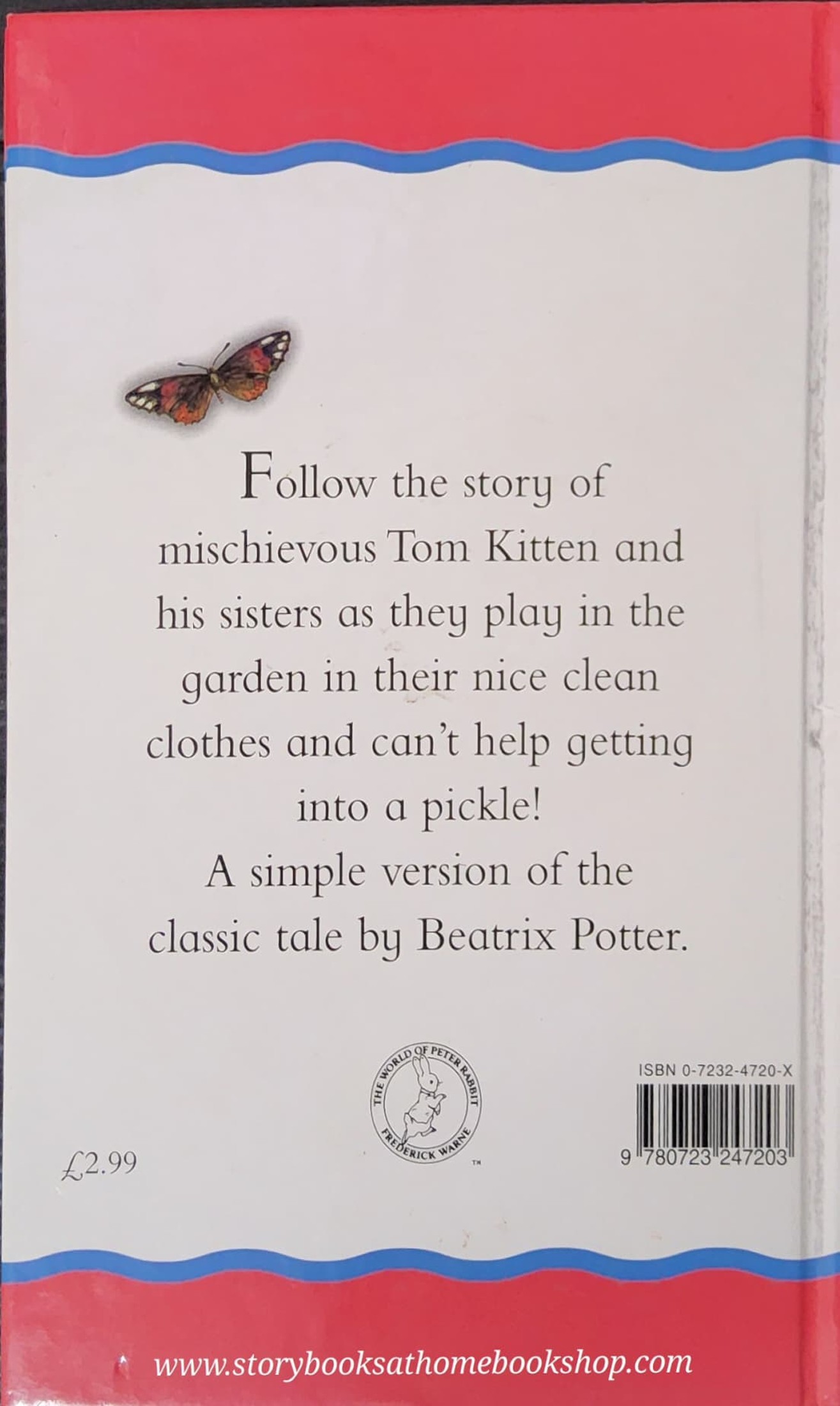 หนังสือนิทานปกแข็ง** 🍅🍓THE TALE OF TOM KITTEN BY BEATRIX POTTER