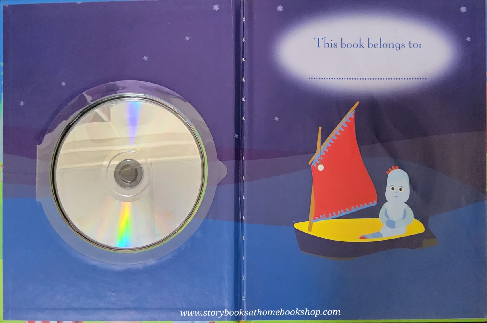 หนังสือนิทานปกแข็ง** 🍅🍅IN THE NIGHT GARDEN... THE COMPLETE SONGS AND RHYMES BOOK AND CD