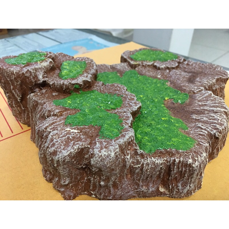 ฉากพื้นผิวดาวนาเม็ก ดราก้อนบอล ไดโอราม่า งานเรซิ่น GK Resin Diorama Namek Ground Dragon Ball