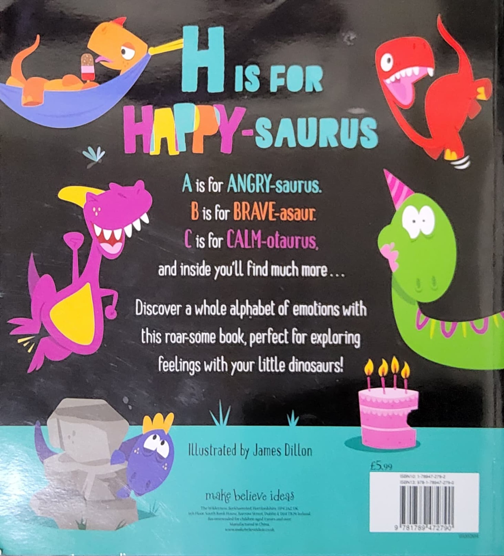 หนังสือนิทานปกอ่อน** 🍓🍓HIS FOR HAPPY-SAURUS