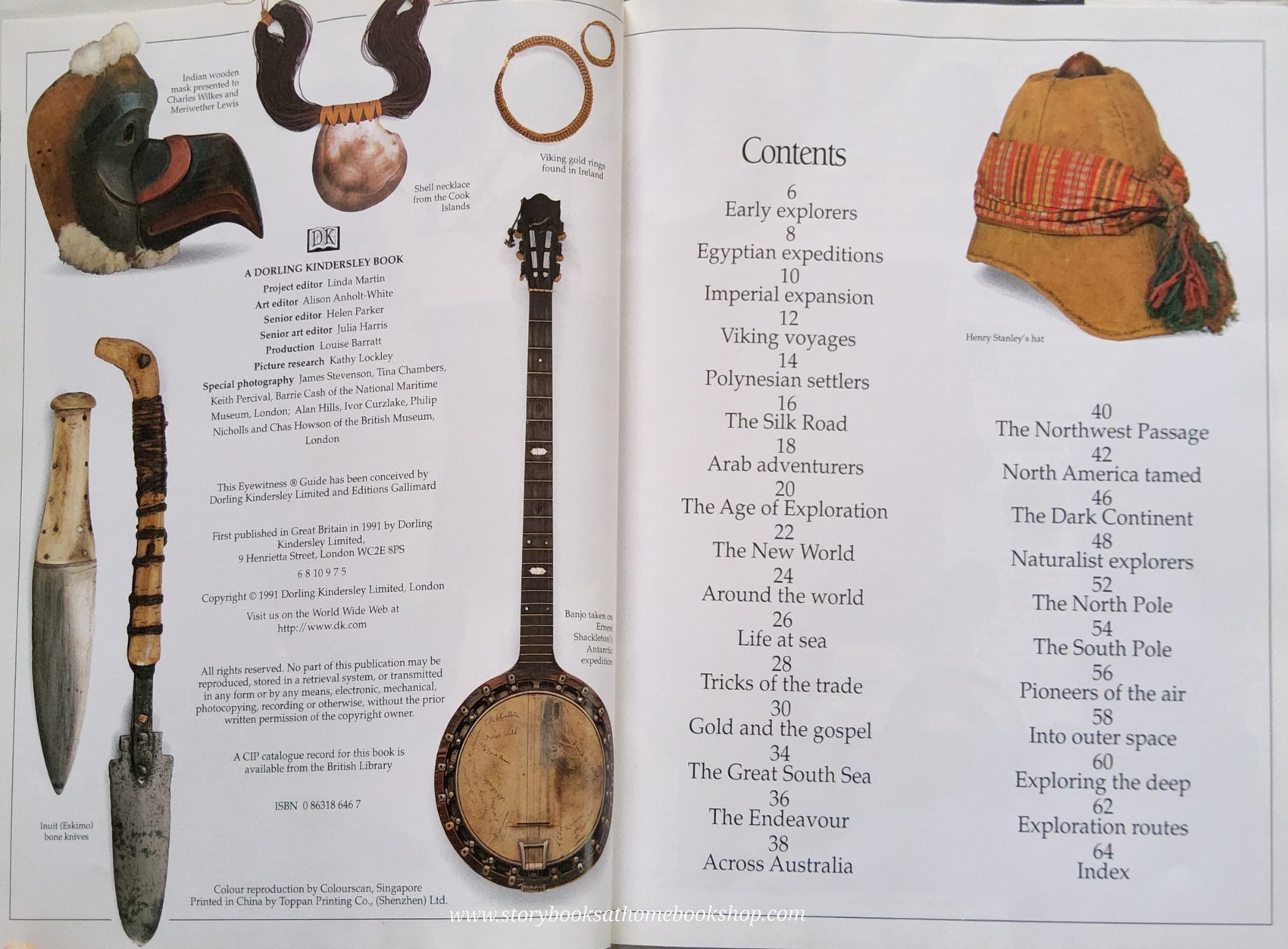 KNOWLEDGE BOOK** ♥️♥️DK EYEWITHNESS GUIDES: EXPLORER