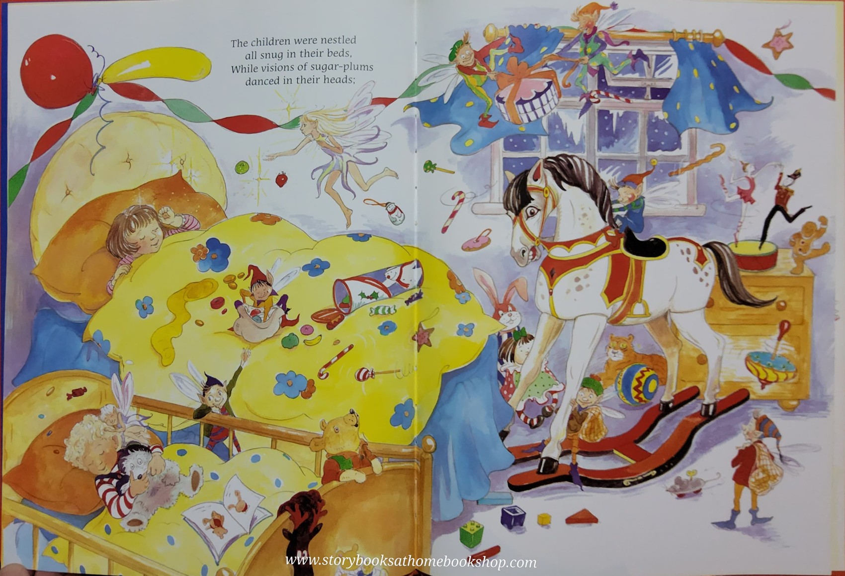 หนังสือนิทานปกแข็ง ** ♥️THE NIGHT BEFORE CHRISTMAS ♥️