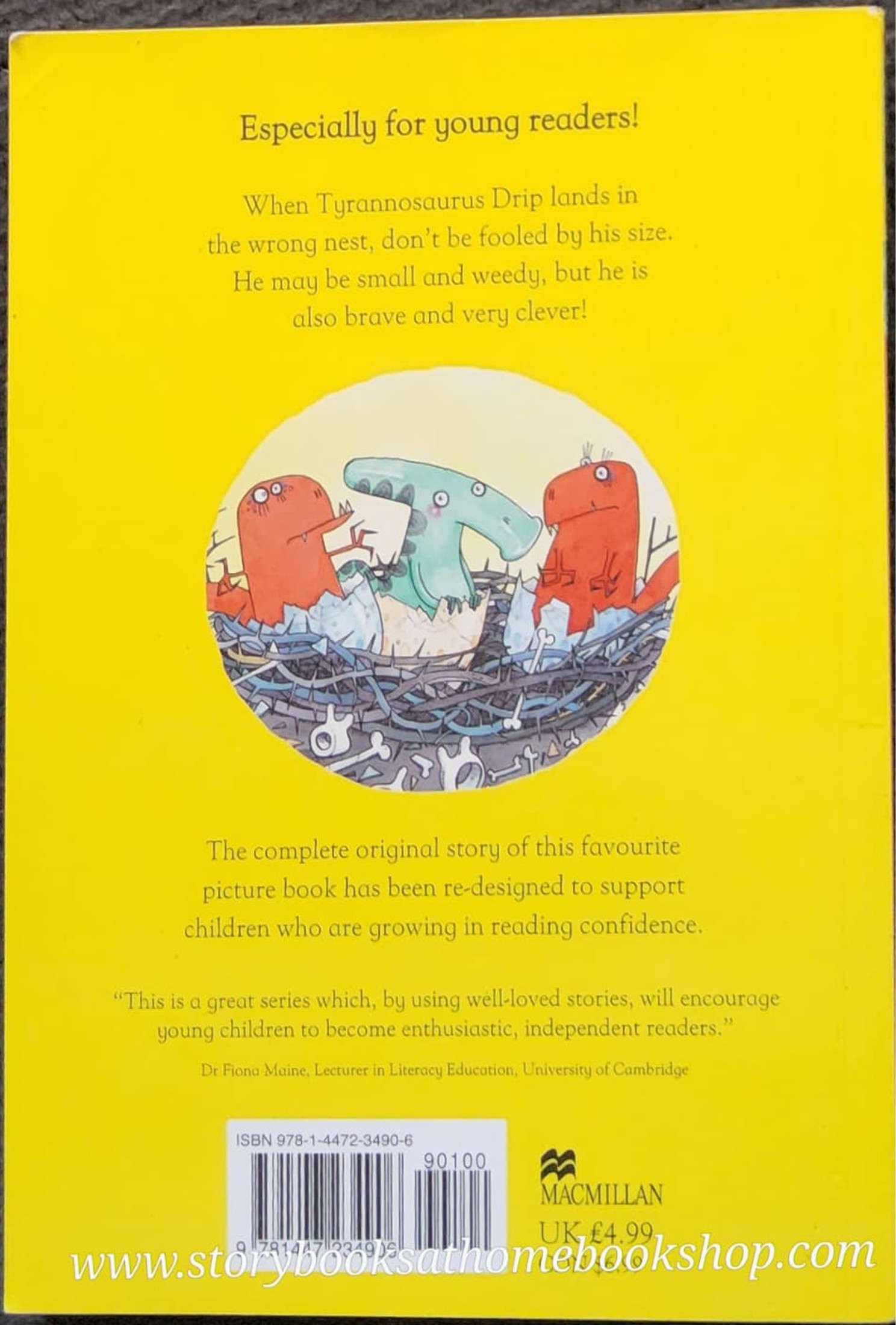 หนังสือนิทานปกอ่อน ** 🍅🍓LET'S READ!:TYRANOSAURUS DRIP BY JULIA DONALDSON.DAVID ROBERTS (ฉบับพกพา)