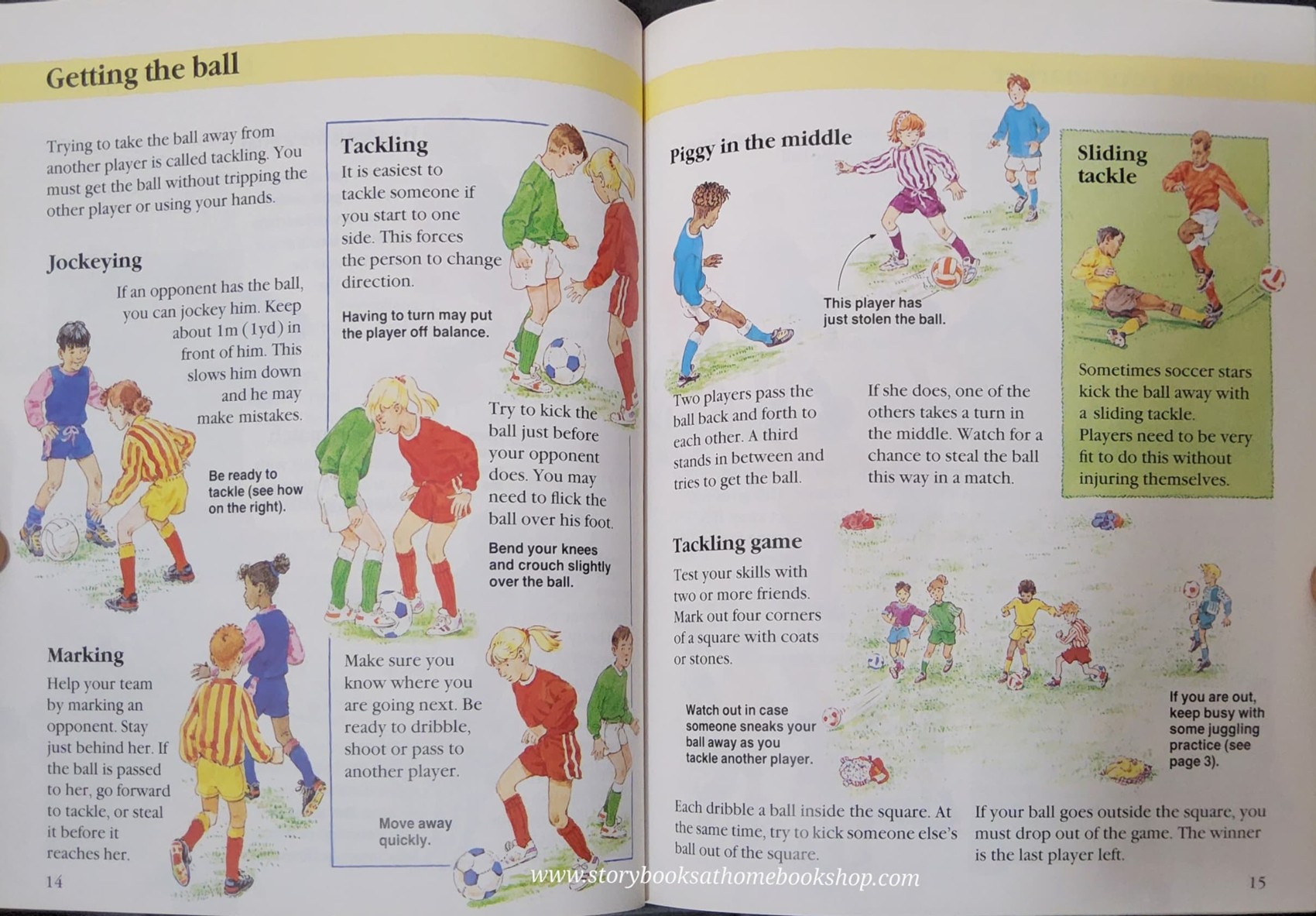 KNOWLEDGE BOOK ** 🍓🍓 USBORNE FIRST SKILLS:STARTING SOCCER🍅🍅