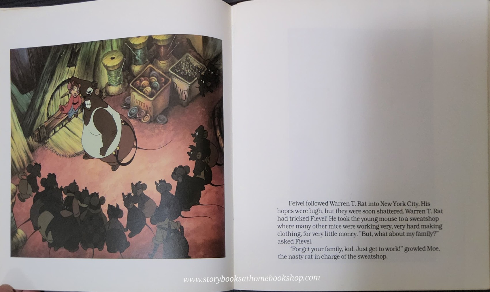 หนังสือนิทานปกอ่อน** ♥️AN AMERICAN TAIL