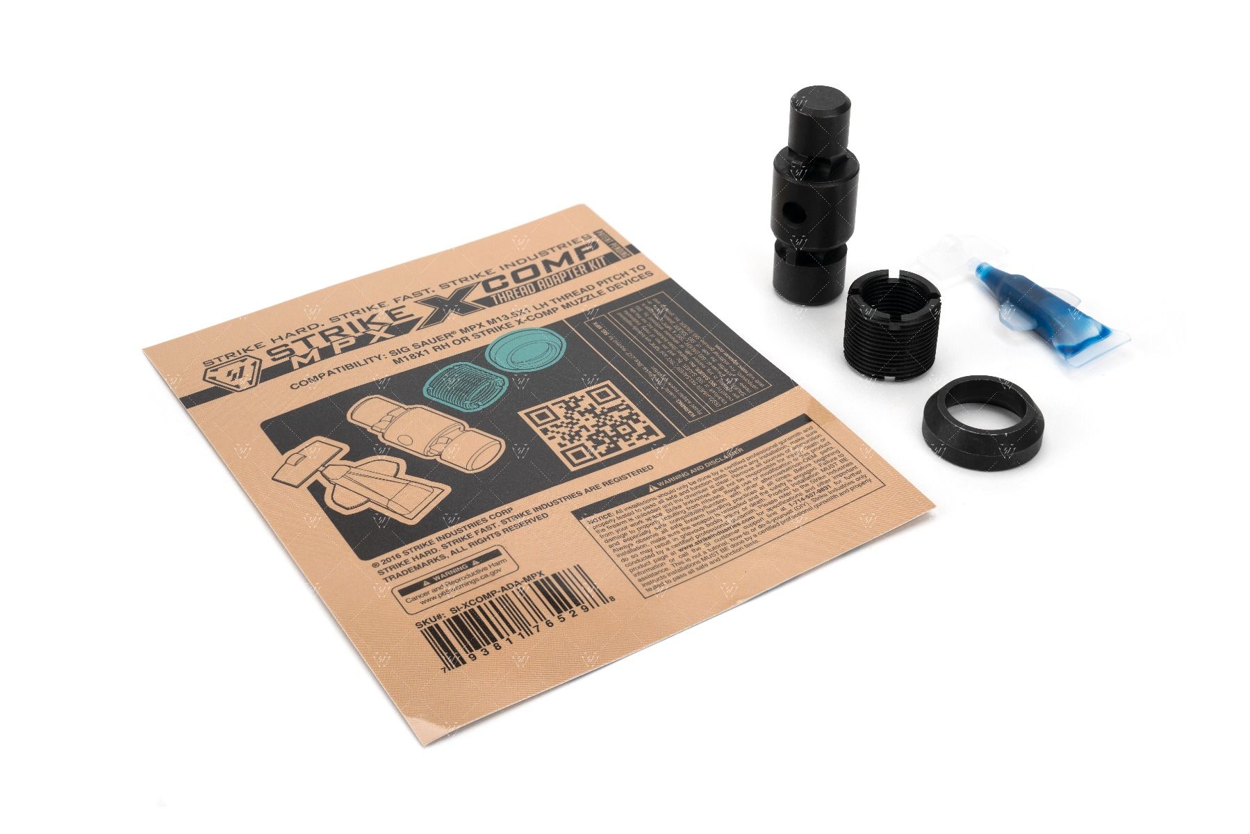 STRIKE INDUSTRIES - X-Comp Thread Adapter Kit สำหรับ SIX MPX