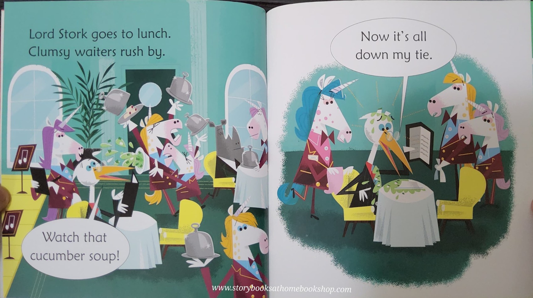 หนังสือนิทานปกอ่อน** 🍅🍓USBORNE PHONICS READERS: UNICORNS IN UNIFORMS