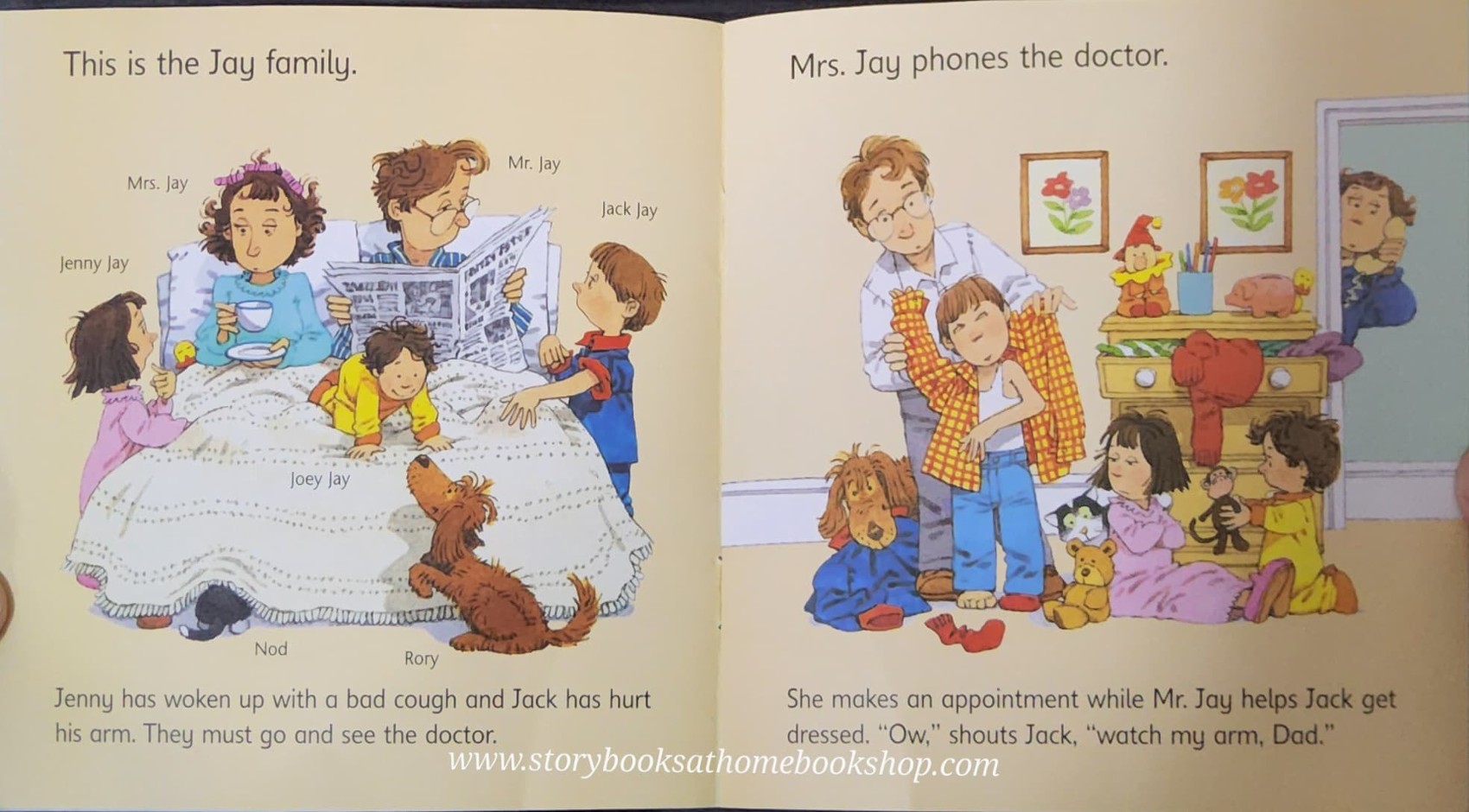 หนังสือนิทานปกอ่อน** ♥️USBORNE FIRST EXPERIENCES: GOING TO THE DOCTOR