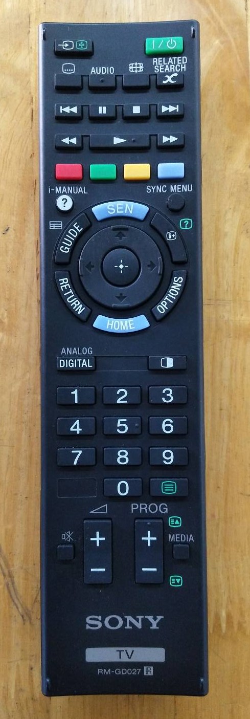 รีโมทSONY(โซนี่) ของแท้ พาร์ทRM-GD027