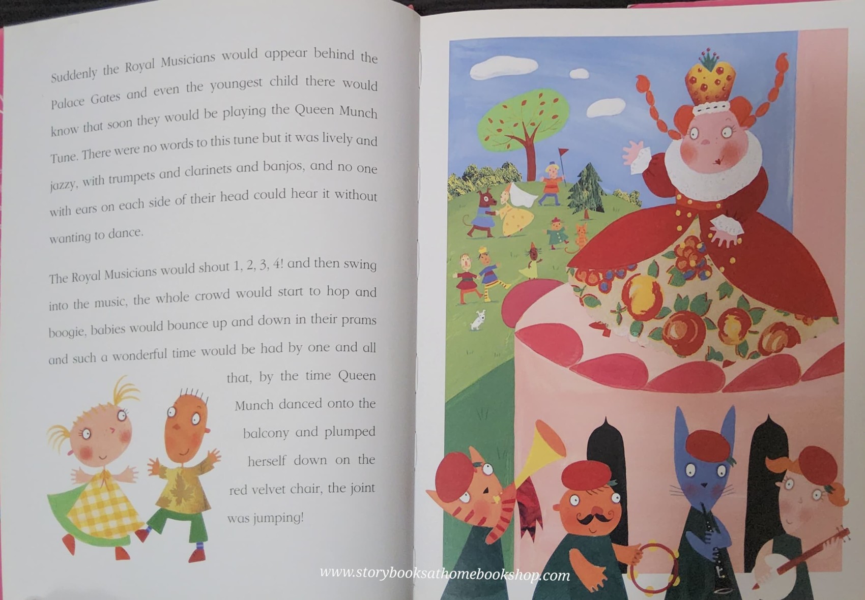 หนังสือนิทานปกแข็ง** 🍅🍓QUEEN MUNCH AND QUEEN NIBBLE BY CAROL ANN DUFFY