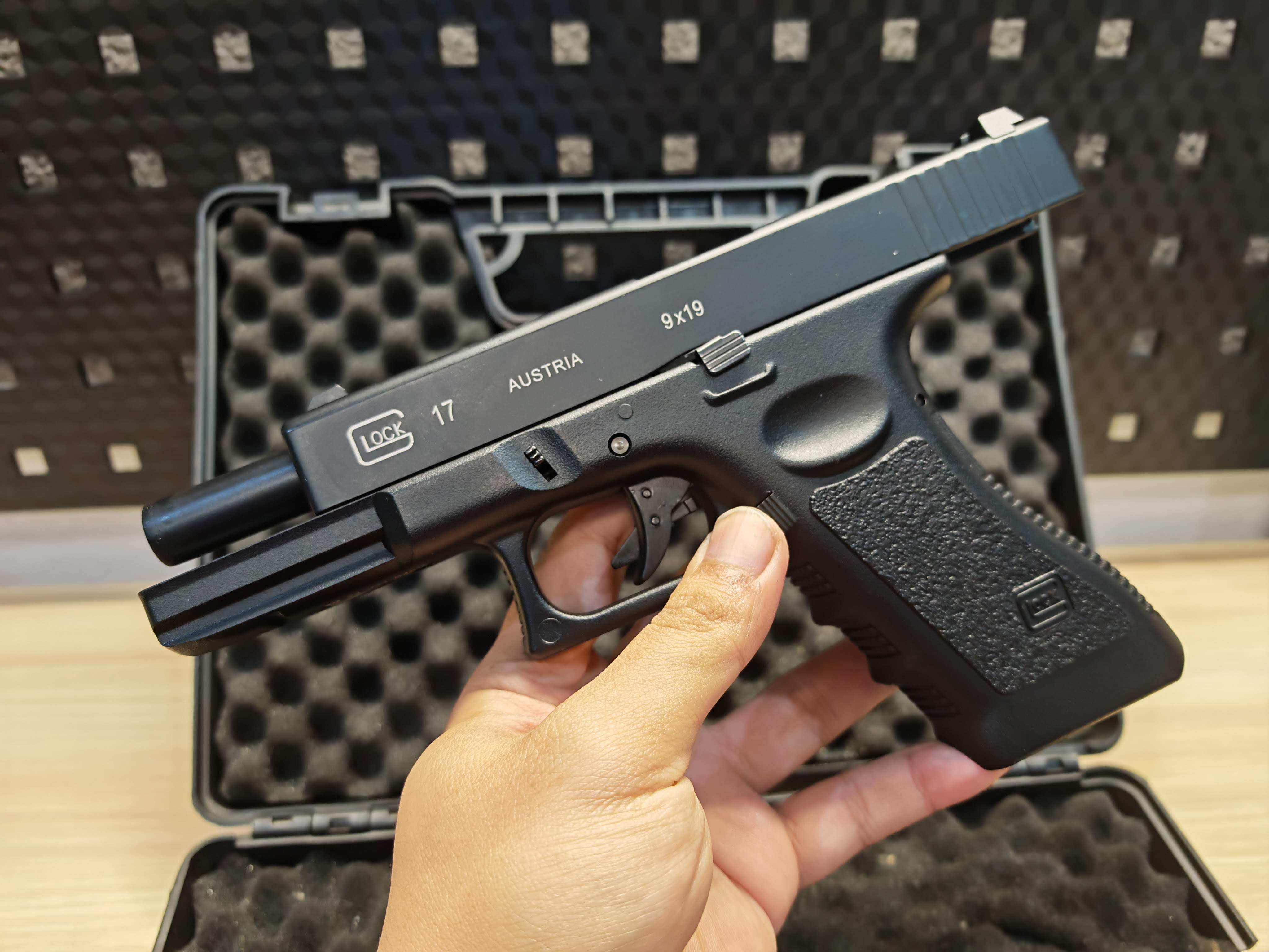 Double Bell 721 Glock 17 G17 Gen 3 BB Gun บีบีกัน แบบแก๊ส ปืนอัดลม มือสอง Airsoft Gun