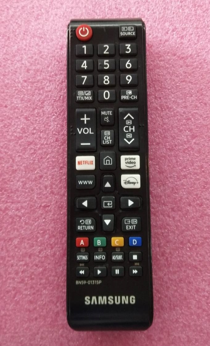 รีโมทคอนโทรลทีวี SAMSUNG (ซัมซุง) REMOCON-TV ของแท้มากับเครื่อง พาร์ทBN59-01315P