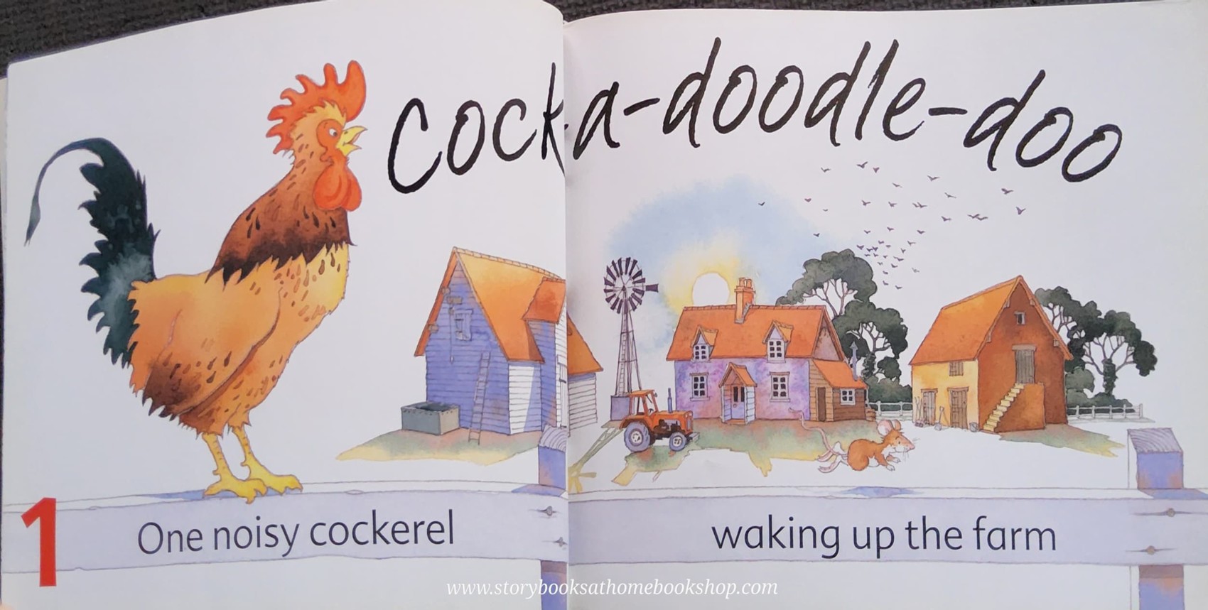 หนังสือนิทานปกอ่อน** 🍅🍓COCK-A-DOODLE-DOO BY STEVE LAVIS