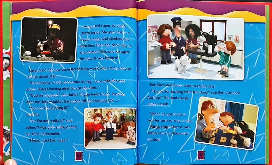 หนังสือนิทานปกแข็ง** 🍅🍓Postman Pat Stoty Treasury