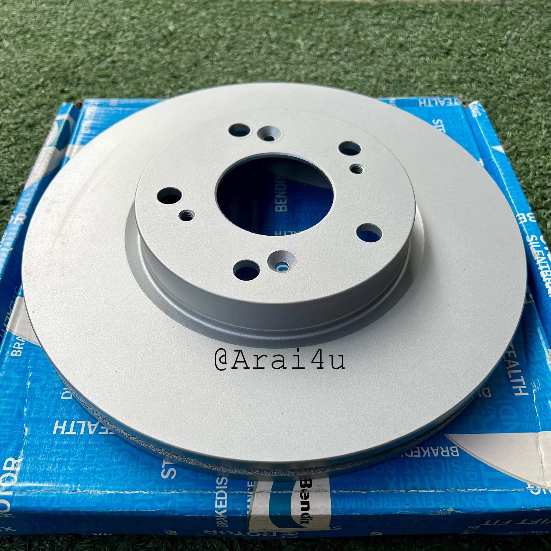 BENDIX จานดิสเบรคหน้า CIVIC FD 06 2.0,CRV 02-06,ACCORD 2.4/3.0 03-07 (BR488) ใบละ
