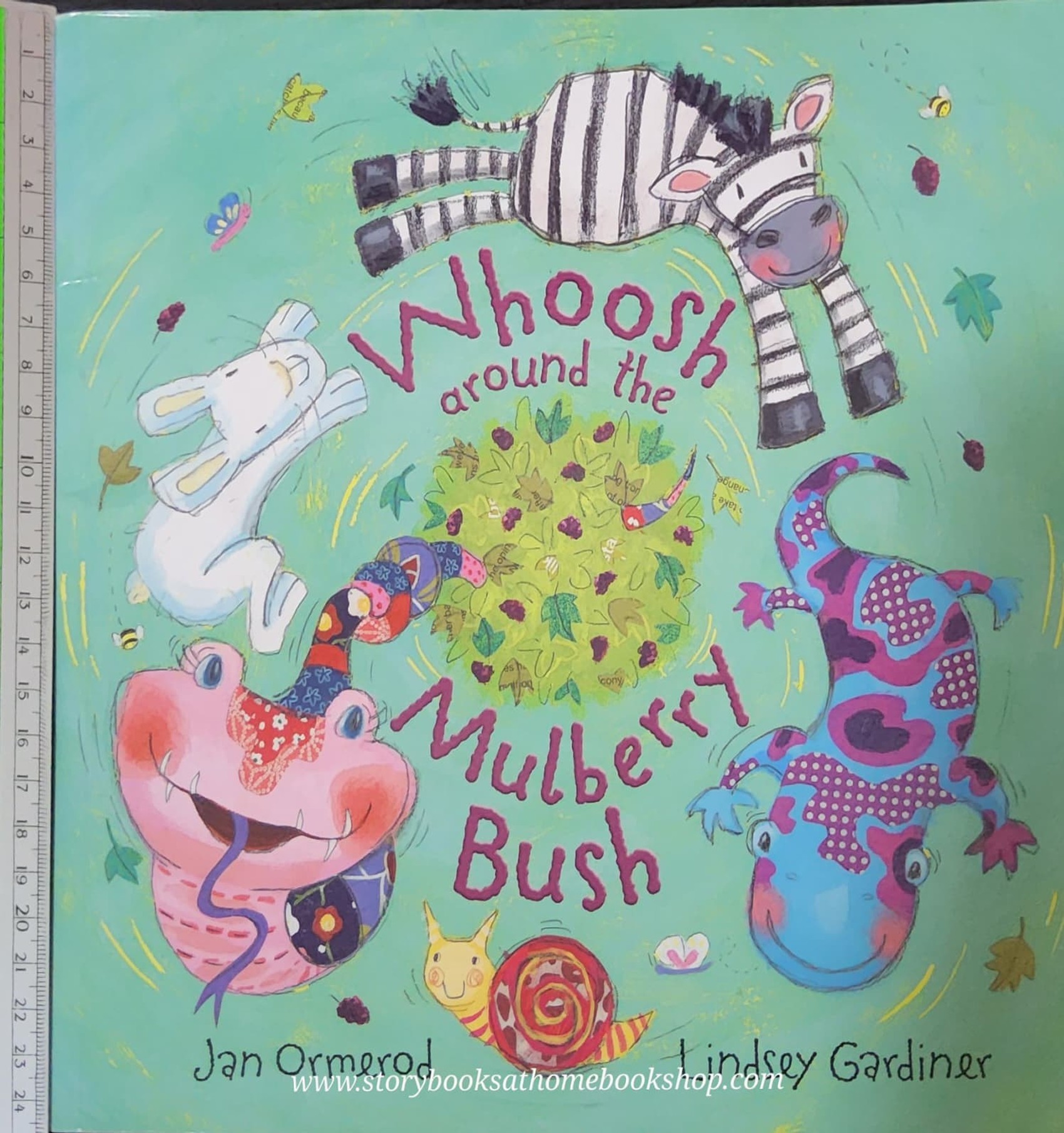 หนังสือนิทานปกอ่อน** 🍅🍅WHOOSH AROUND THE MULBERRY BUSH