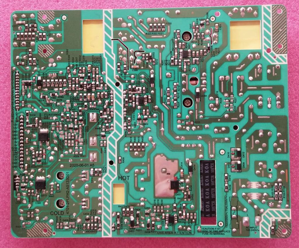 เพาเวอร์ซัพพลายทีวีชาร์ป ( SHARP) อะไหล่แท้/มือสองพร้อมใช้งาน ใช้กับรุ่น4T-C50CJ2X 50RS541AN