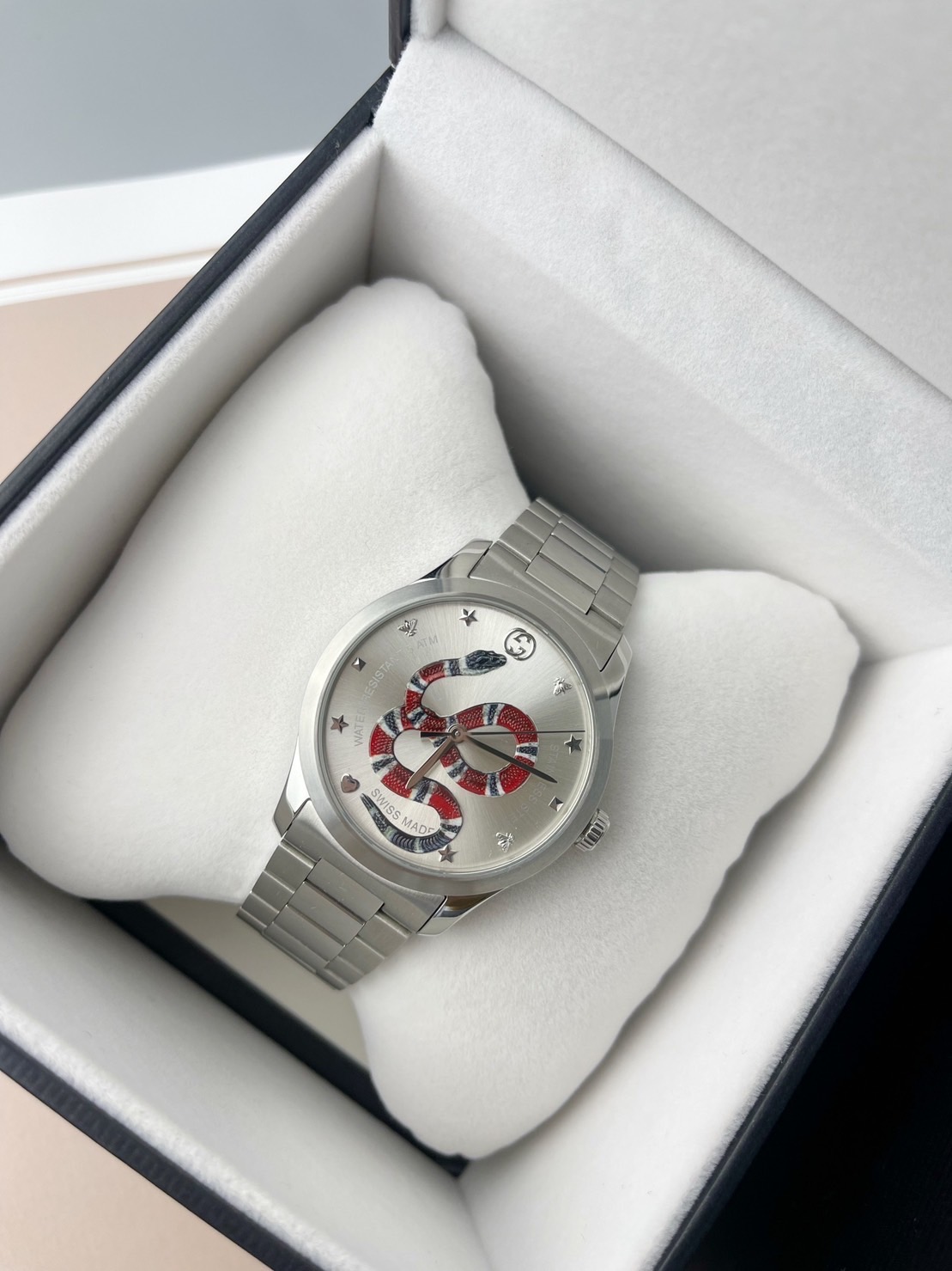 New Gucci G-Timeless YA1264076 Size 38 mm มีใบรับประกัน 2 ปี ✅✅