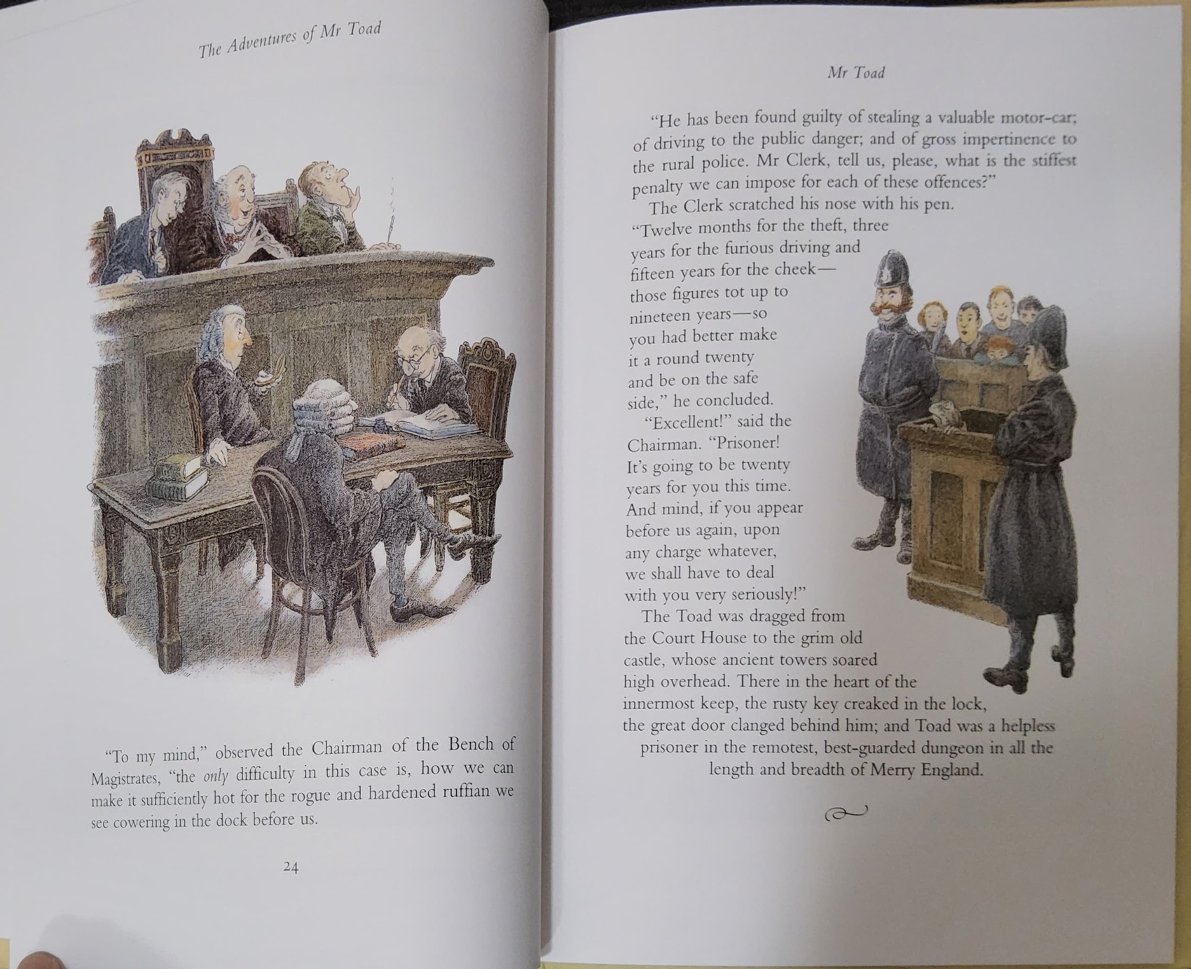 หนังสือนิทานปกแข็ง** ♥️THE ADVENTURES OF MR TOAD (FROM THE WIND IN THE WILLOWS