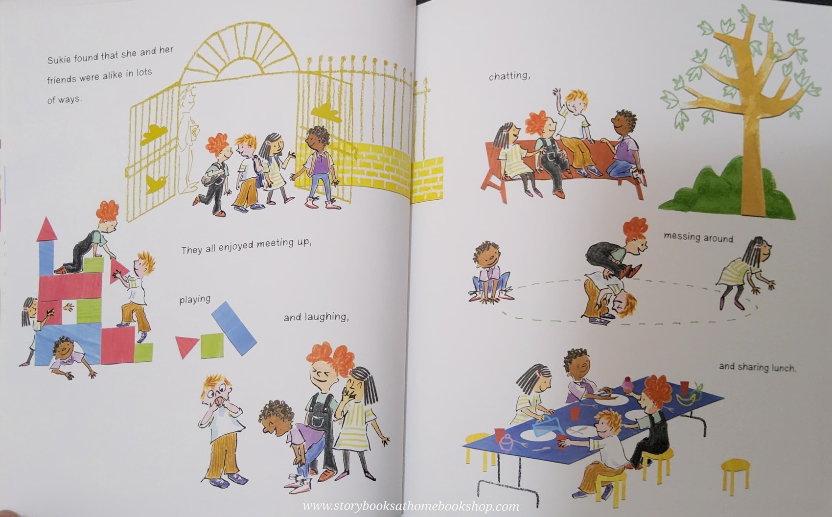 หนังสือนิทานปกอ่อน** 🍅🍓MAKING FRIEDS A BOOK ABOUT FIRS FRIENDSHIPS