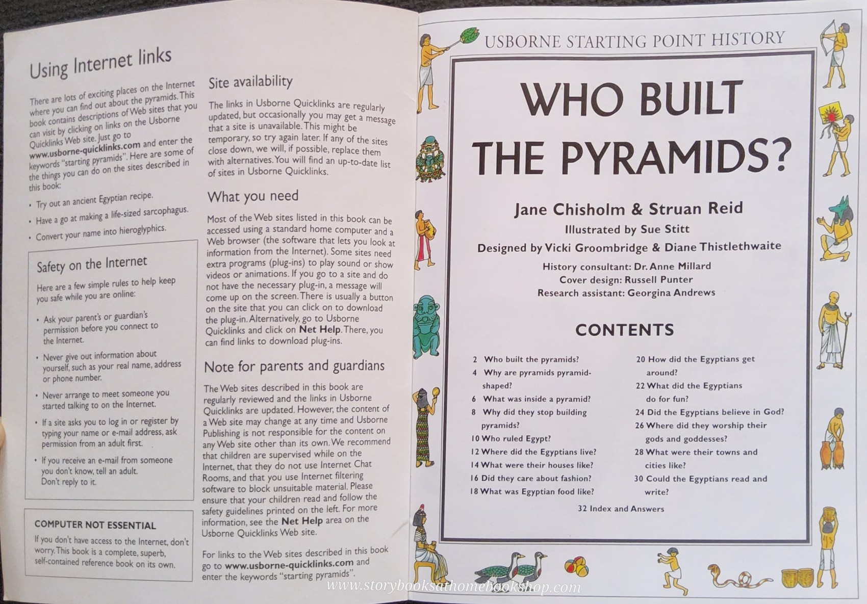 Knowledge Book** ð
ðUSBORNE STARTING POINT HISTORY:WHO BUILT THE PYRAMIDS?