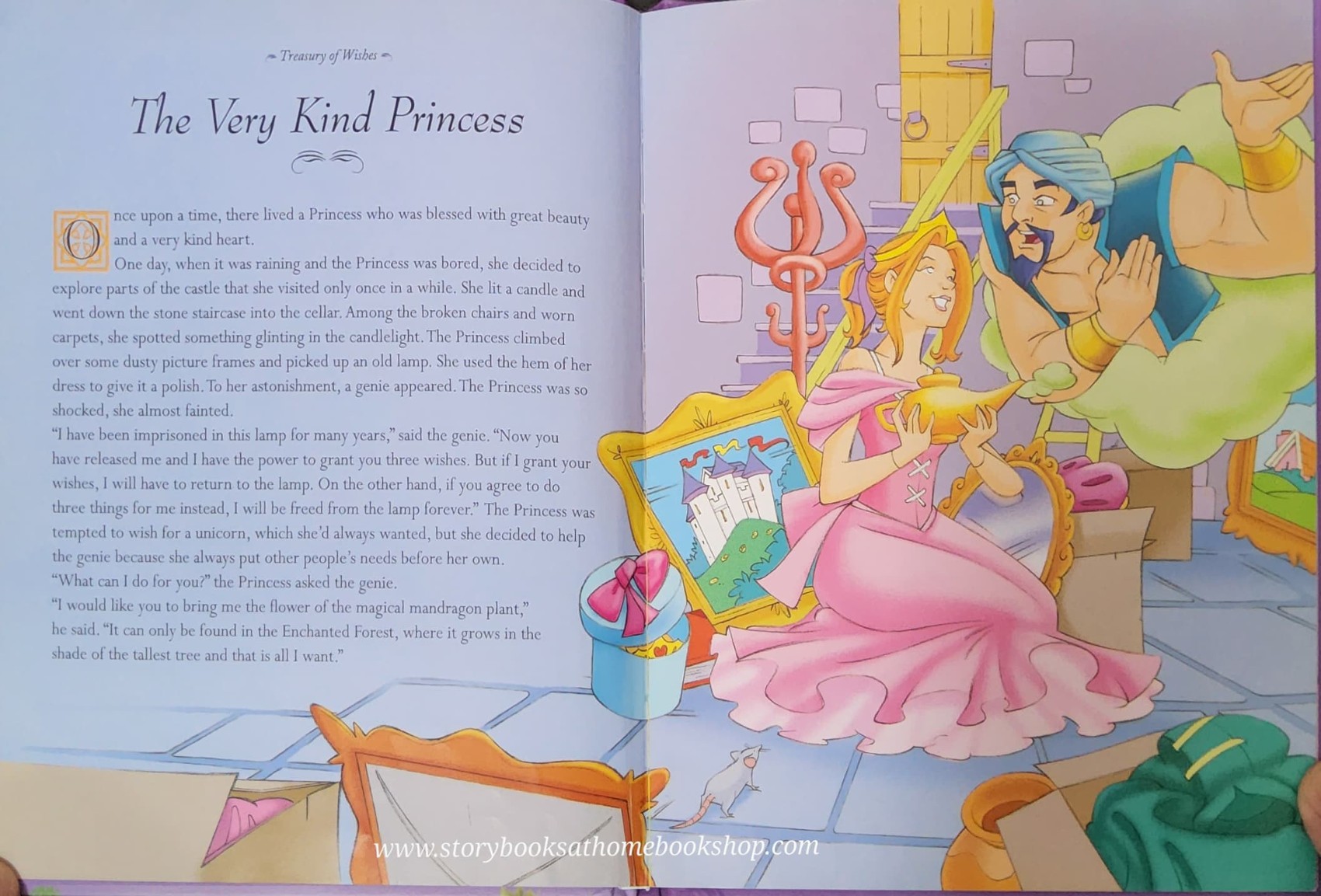 หนังสือนิทานปกแข็ง** 🍅🍅3-IN-1 FAIRYTALE TREASURIES:TREASURY OF WISHES