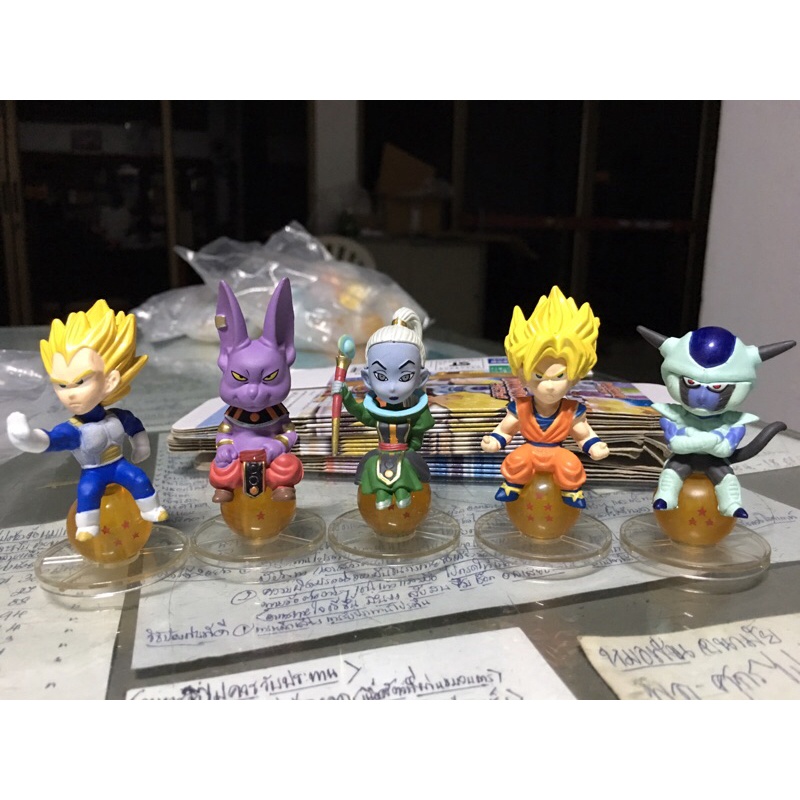 งานนั่งลูกแก้ว5ตัว ดราก้อนบอล Dragon Ball