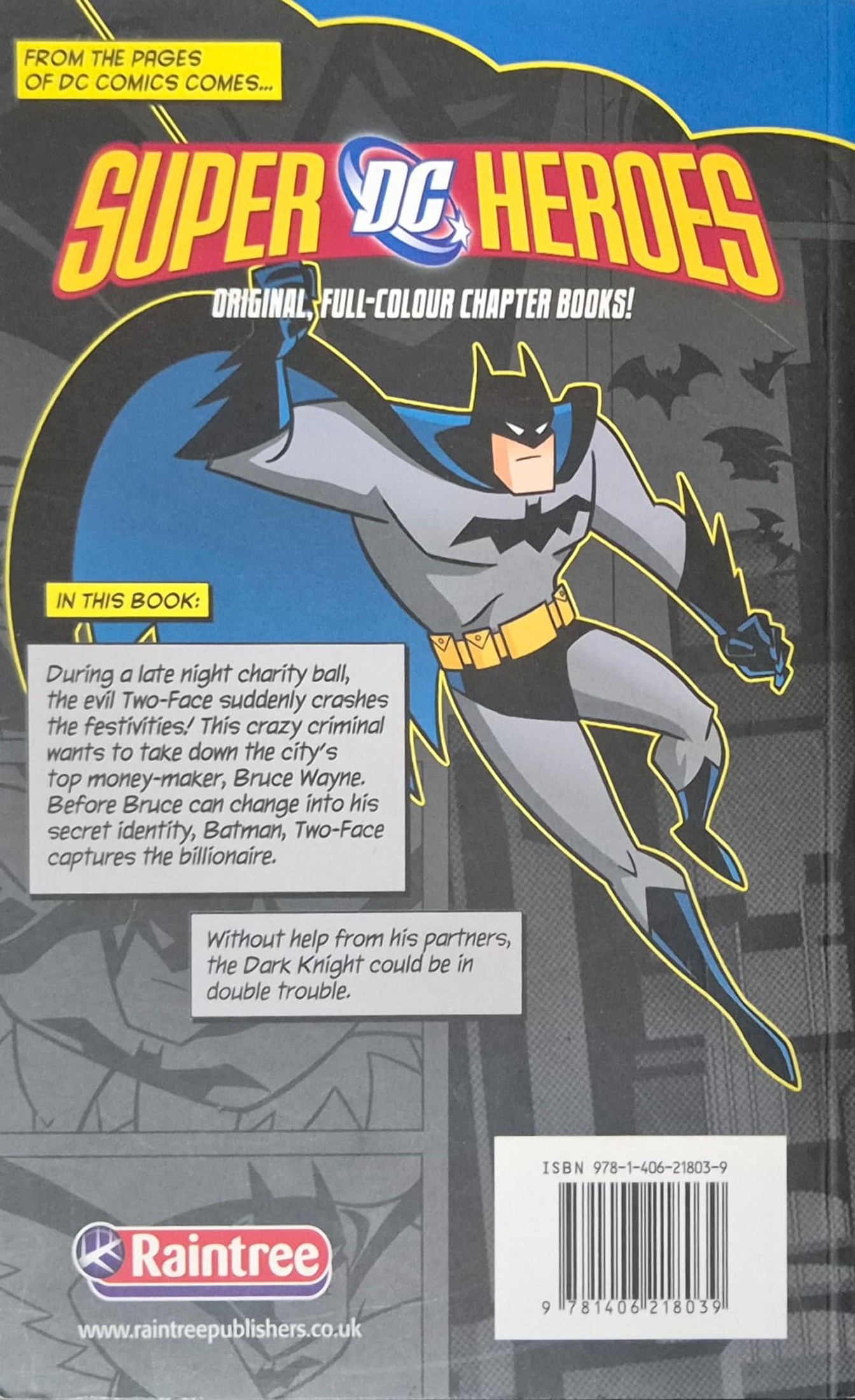 หนังสือนิทานปกอ่อน** 🍅🍅SUPER DC HEROWS BATMAN TWO-FACE'S DOUBLE TAKE