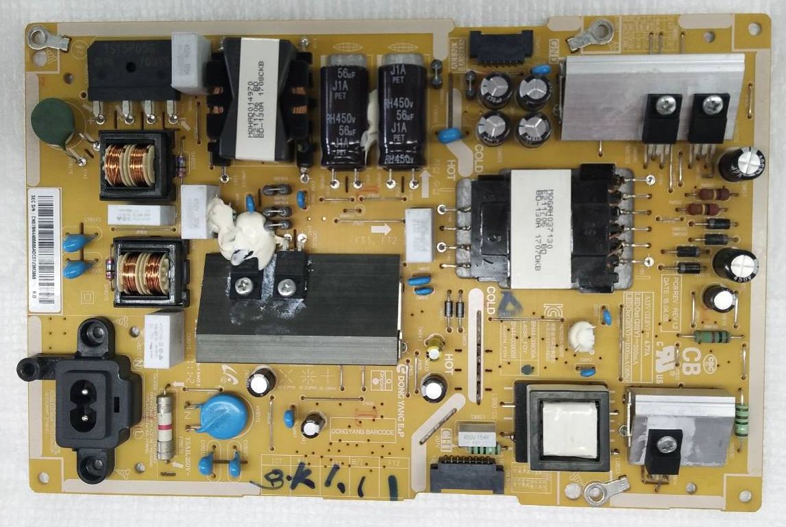 POWER SUPPLY SAMSUNG (ซัพพลาย ซัมซุง) อะไหล่แท้/ของถอดพร้อมใช้งาน พาร์ท BN44-00806A :BN44-00806E