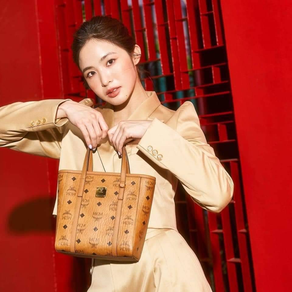 New Mcm toni mini tote