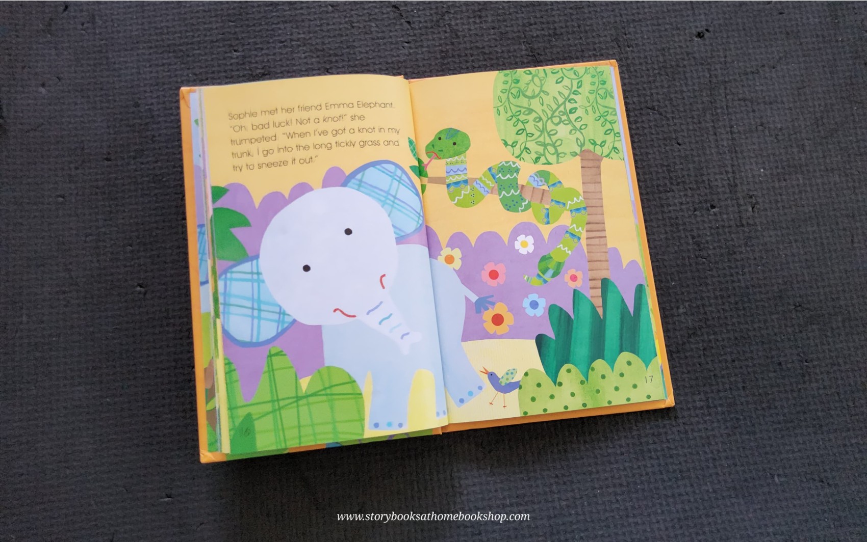 หนังสือนิทานปกแข็ง** 🍅🍅SOPHIE SNAKE GETS IN A TWIST