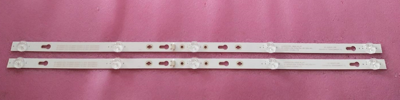 หลอดแบล็คไลท์ทีวี ทีซีแอล(LED BLACK LIGHT TCL) ใหม่โรงงาน รุ่นLED32D2940 LED32S6500 LED32HS521 LED32D2720 (5ดวง X 2แถว) 5-6V