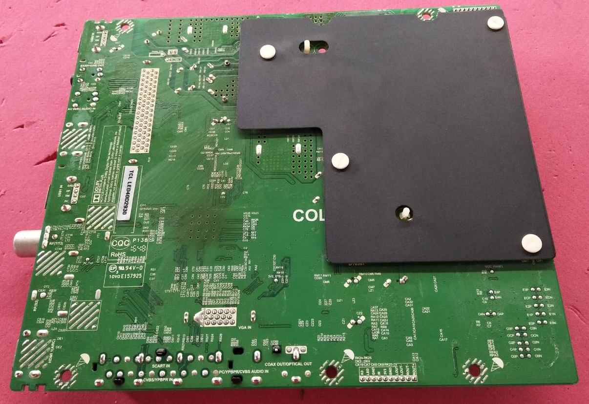 One Board TCL (ทีซีแอล) ของแท้ถอดจากเครื่อง รุ่นLED40D2930 TP.S512.PB775 จอ-LVF400SSOT E19 V13 ทีบาร์LSC400HN02-005