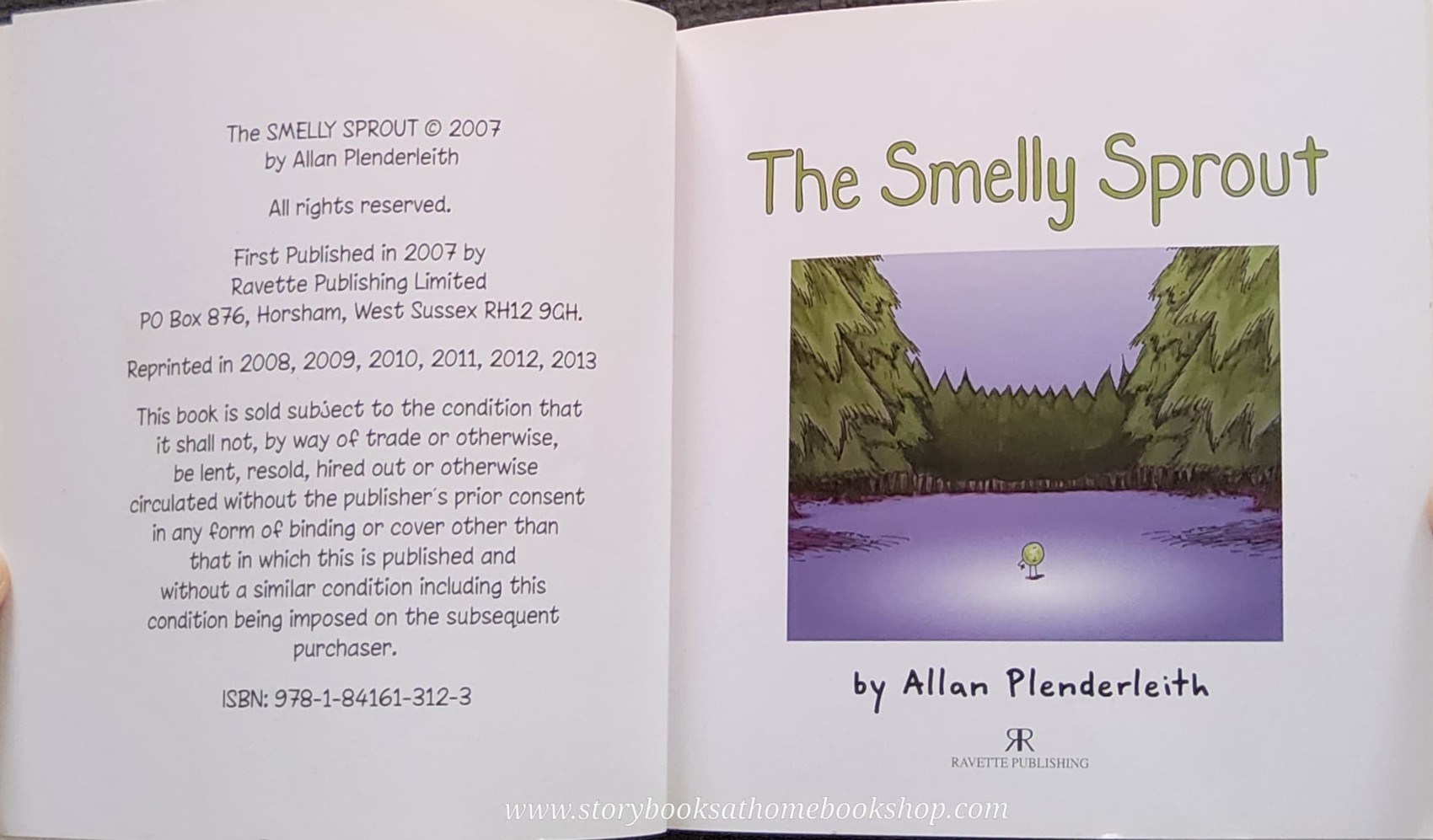หนังสือนิทานปกอ่อน ** 🍓🍓THE SMELLY SPROUT BY ALLAN PLDERLEITH
