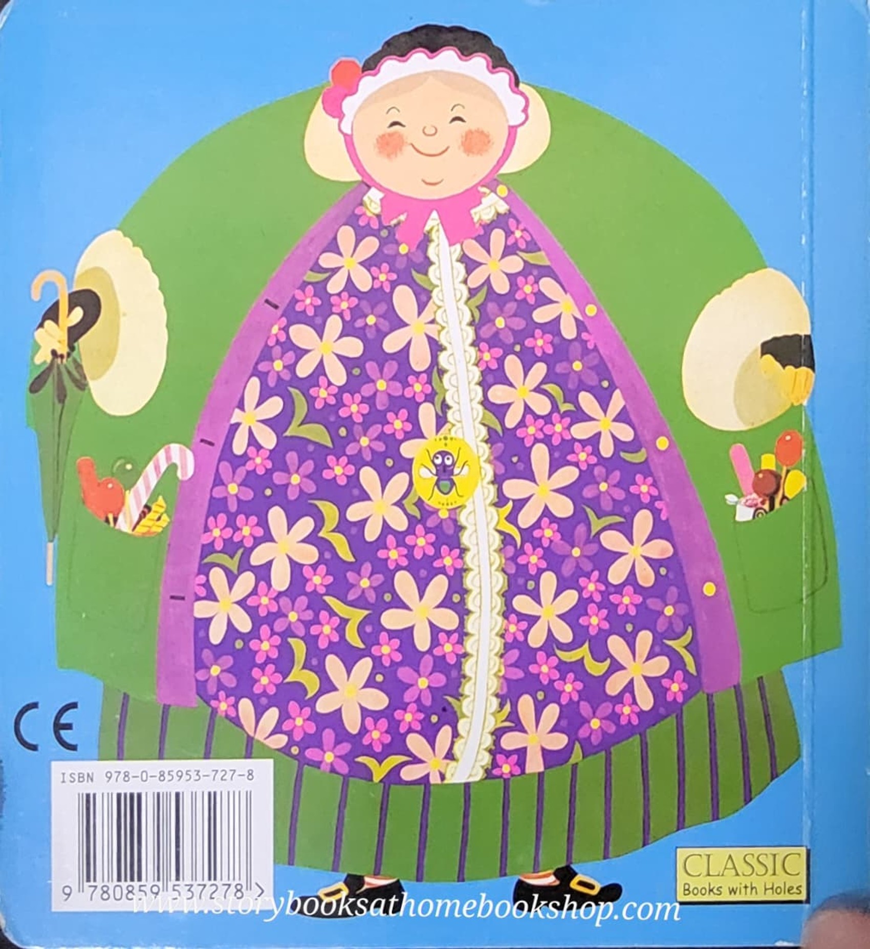 PEEP BOARD BOOK** 🍅🍓THERE WAS AN OLD LADY WHO SWALLOWED A FLY