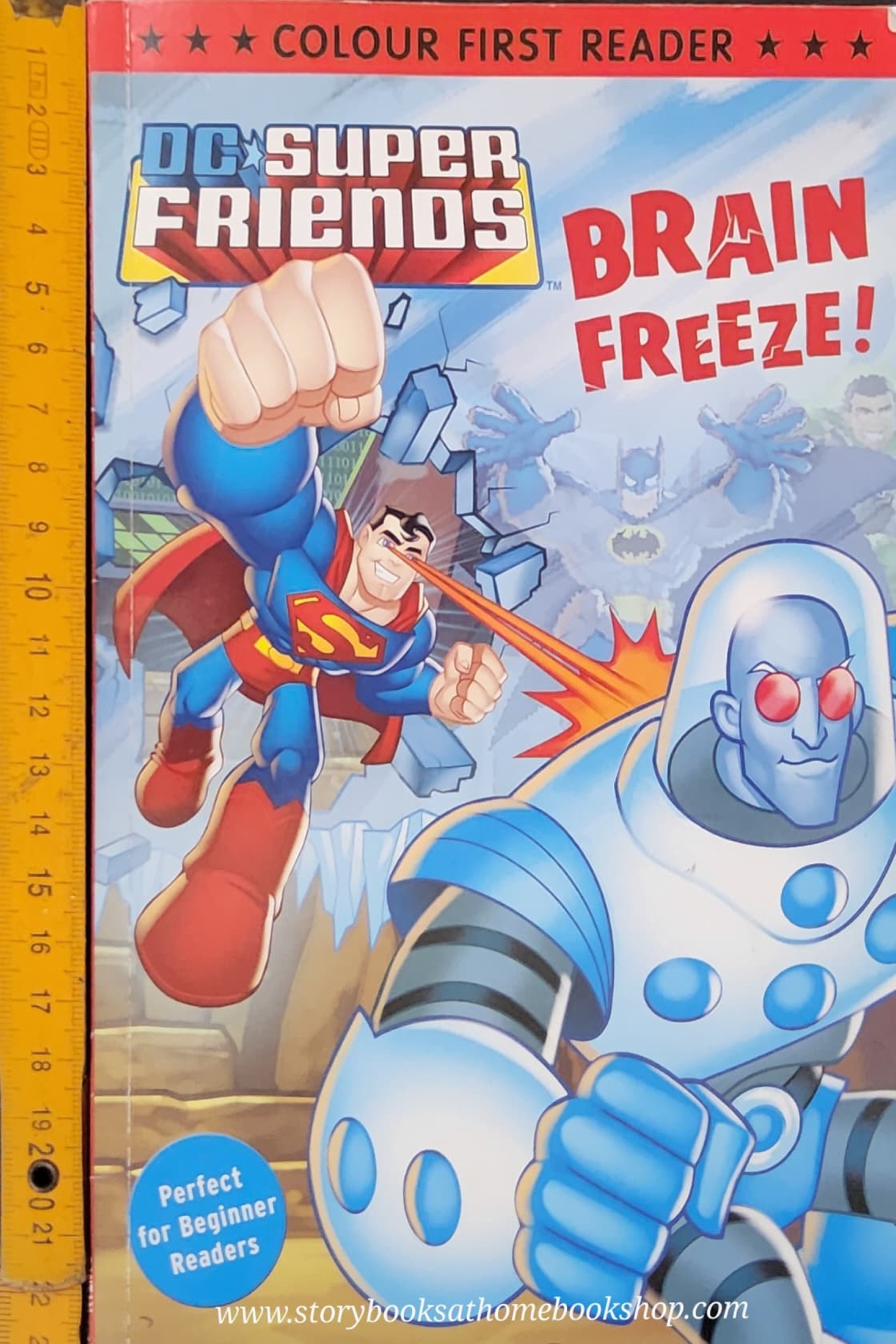 หนังสือนิทานปกอ่อน** 🍅🍓DC SUPER FRIENDS: BRAIN FREEZE