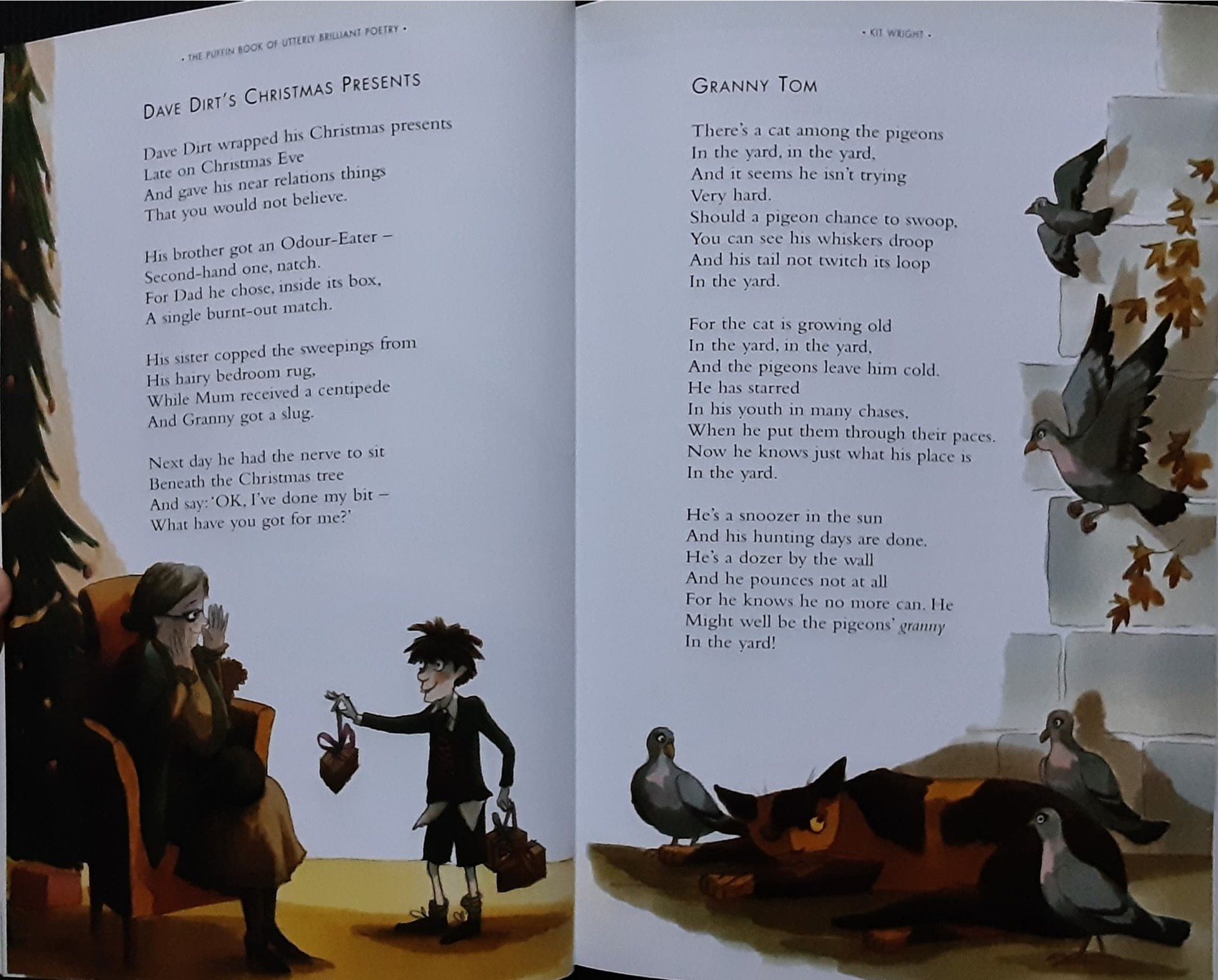 หนังสือนิทานปกอ่อน** 🍅🍓PUFFIN BOOK OF UTTERLY BRILLIANT POETRY