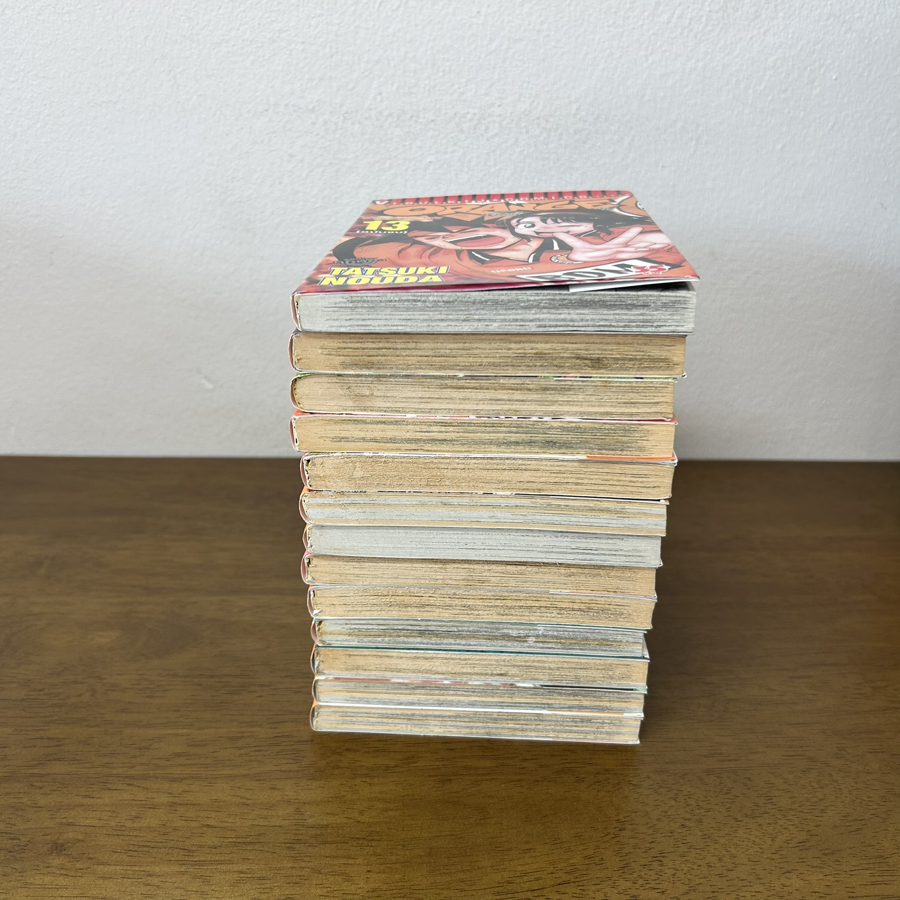 [MANGA] Orange พันธุ์เตะเลือดสีส้ม 1-13 จบ (มือสอง) ... TATSUKI NOUDA คนวาด ต๊องแน่!! แต่อัจฉริยะเรียกพี่