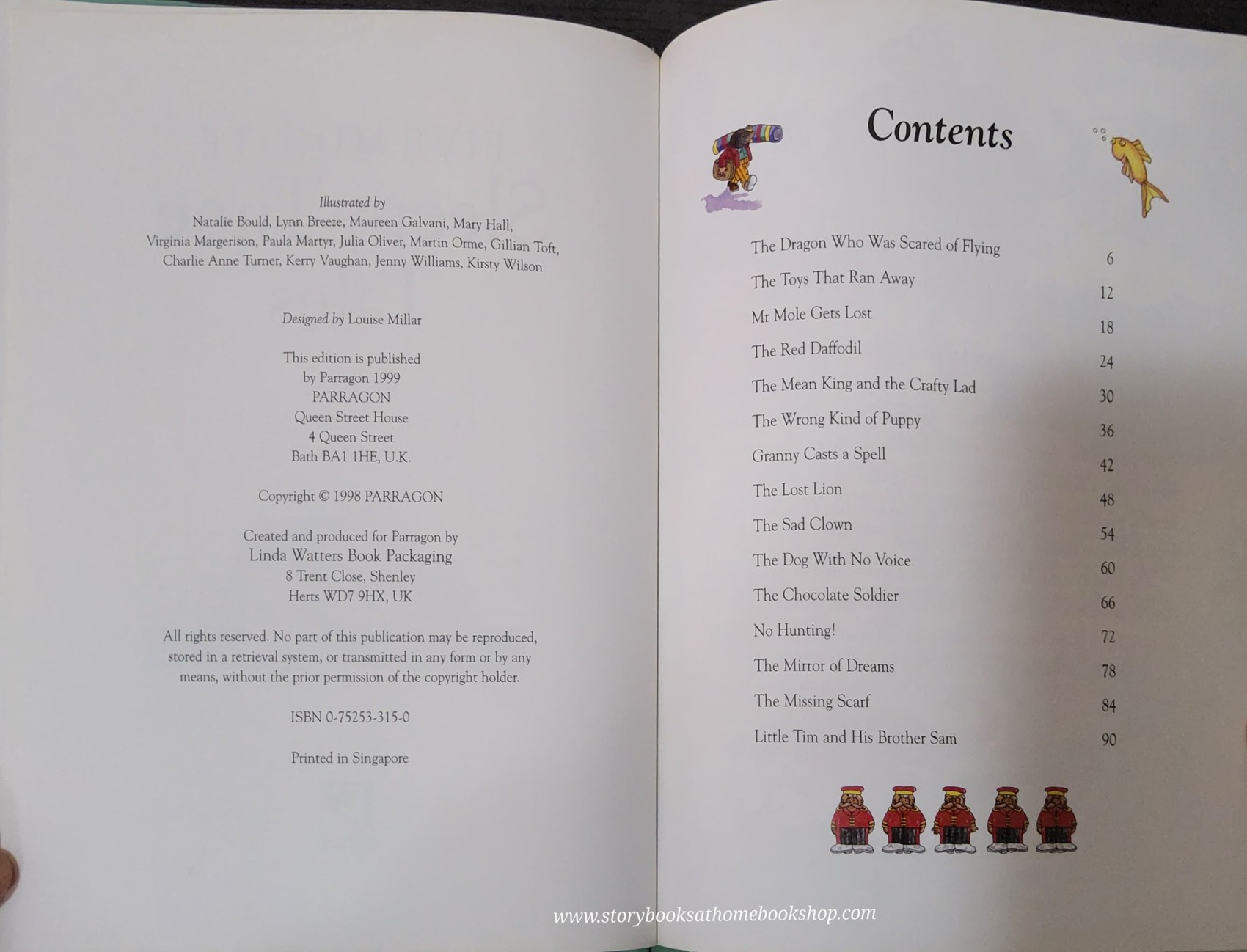 หนังสือนิทานปกแข็ง** 🍅🍓FIVE MINUTE: SLEEPY TIME TALES