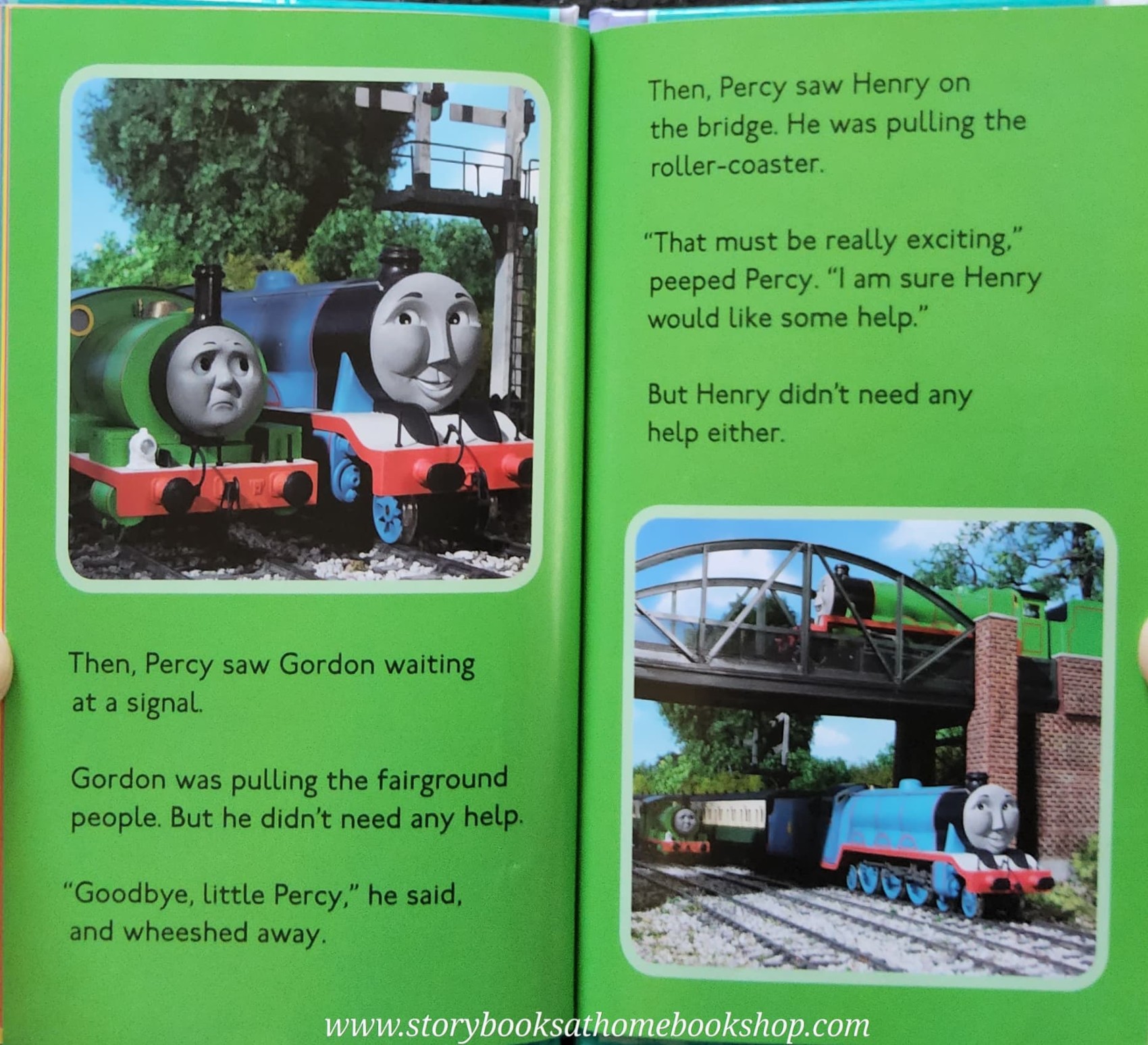 หนังสือนิทานปกแข็ง** 🍅THOMAS&FRIENDS: THOMAS,PERCY AND THE FUNFAIR