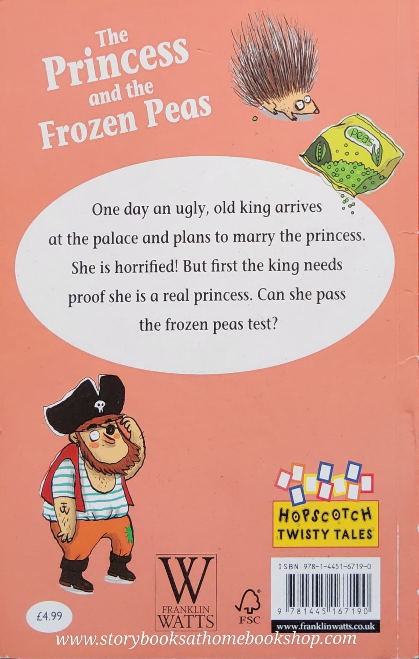 หนังสือนิทานปกอ่อน** ♥️THE PRINCESS AND THE FROZEN PEAS BY LAURA NORTH